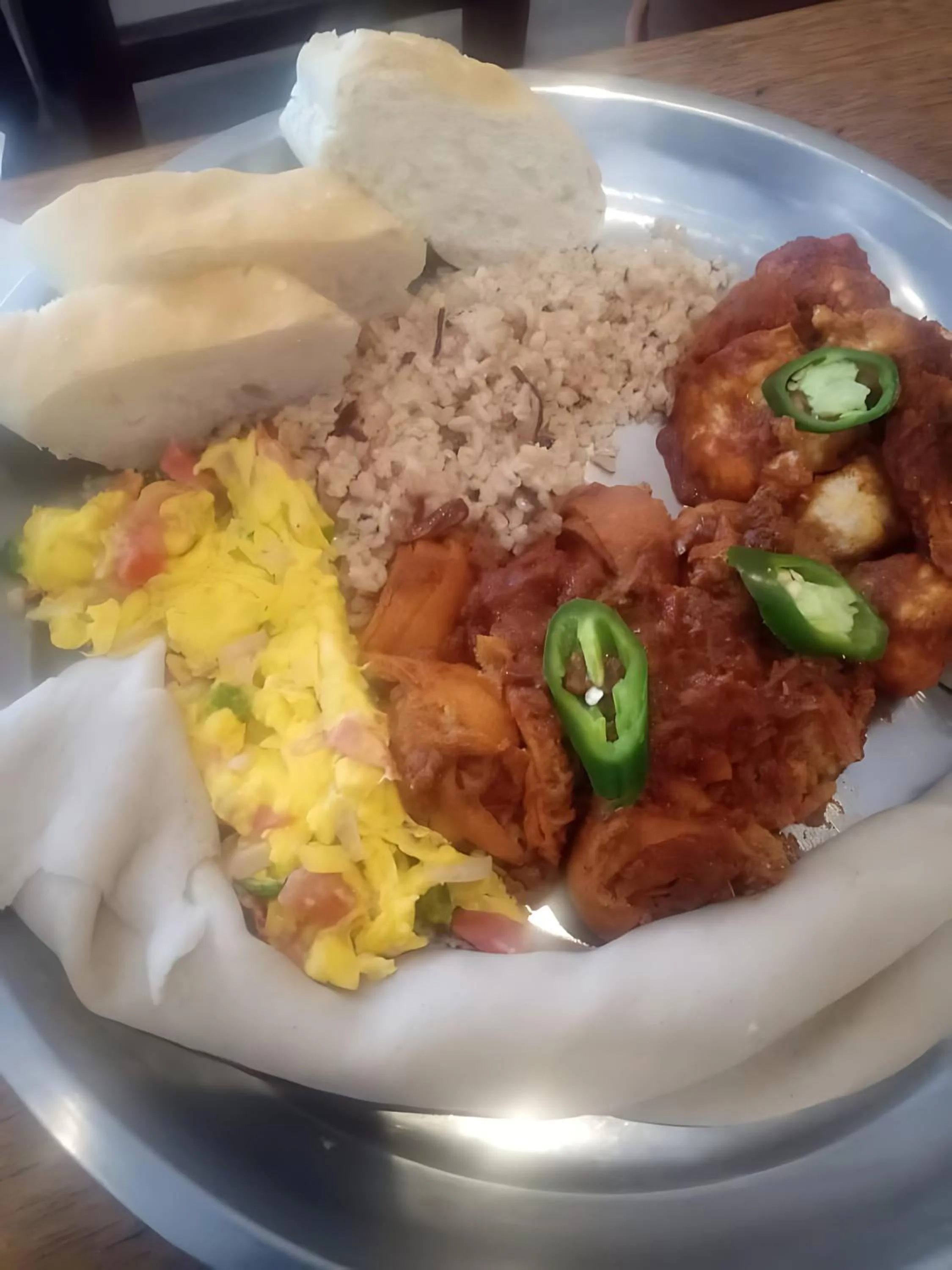 Food in Tryst Boutique Hotel