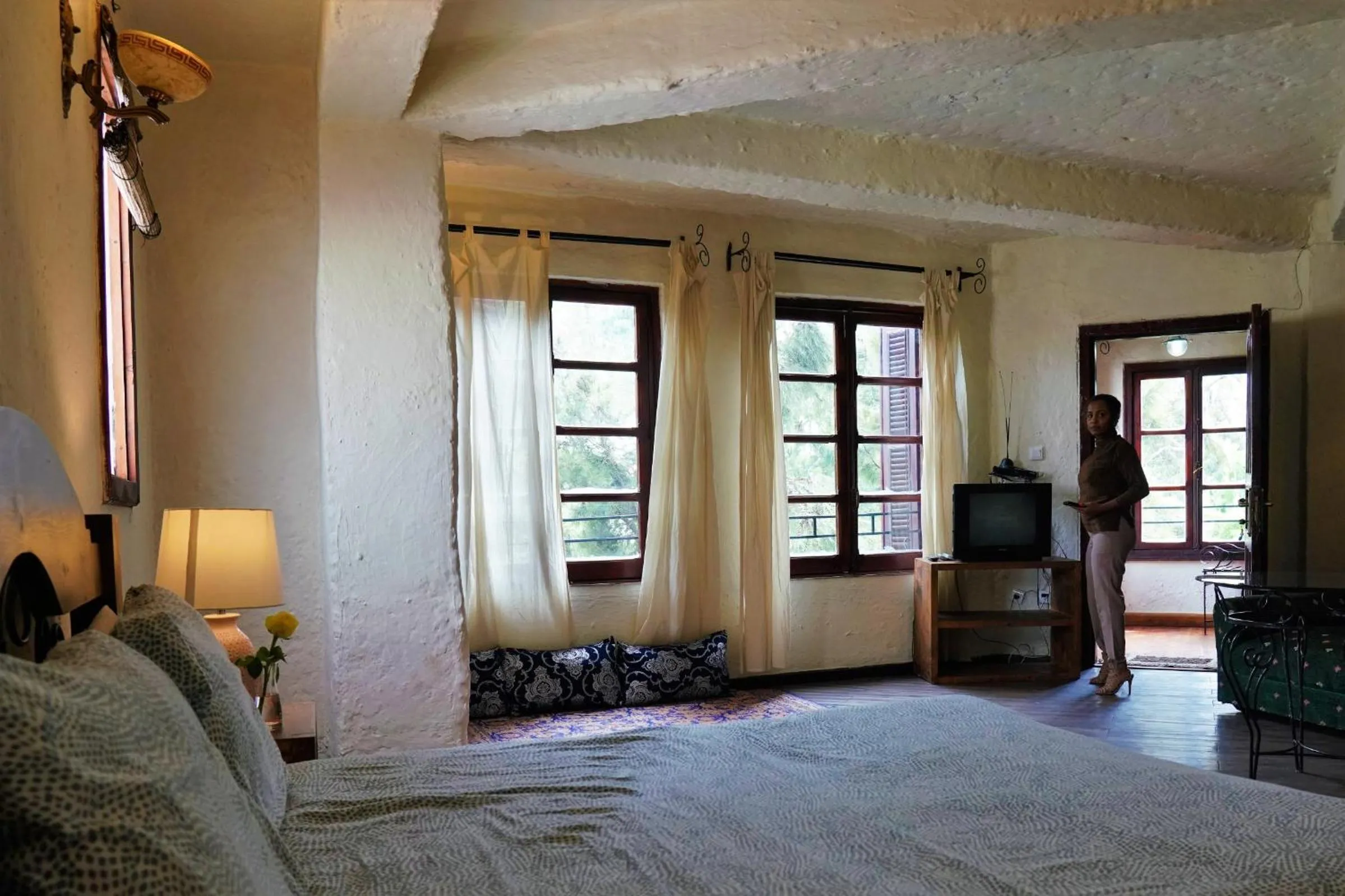 Bed in Tryst Boutique Hotel