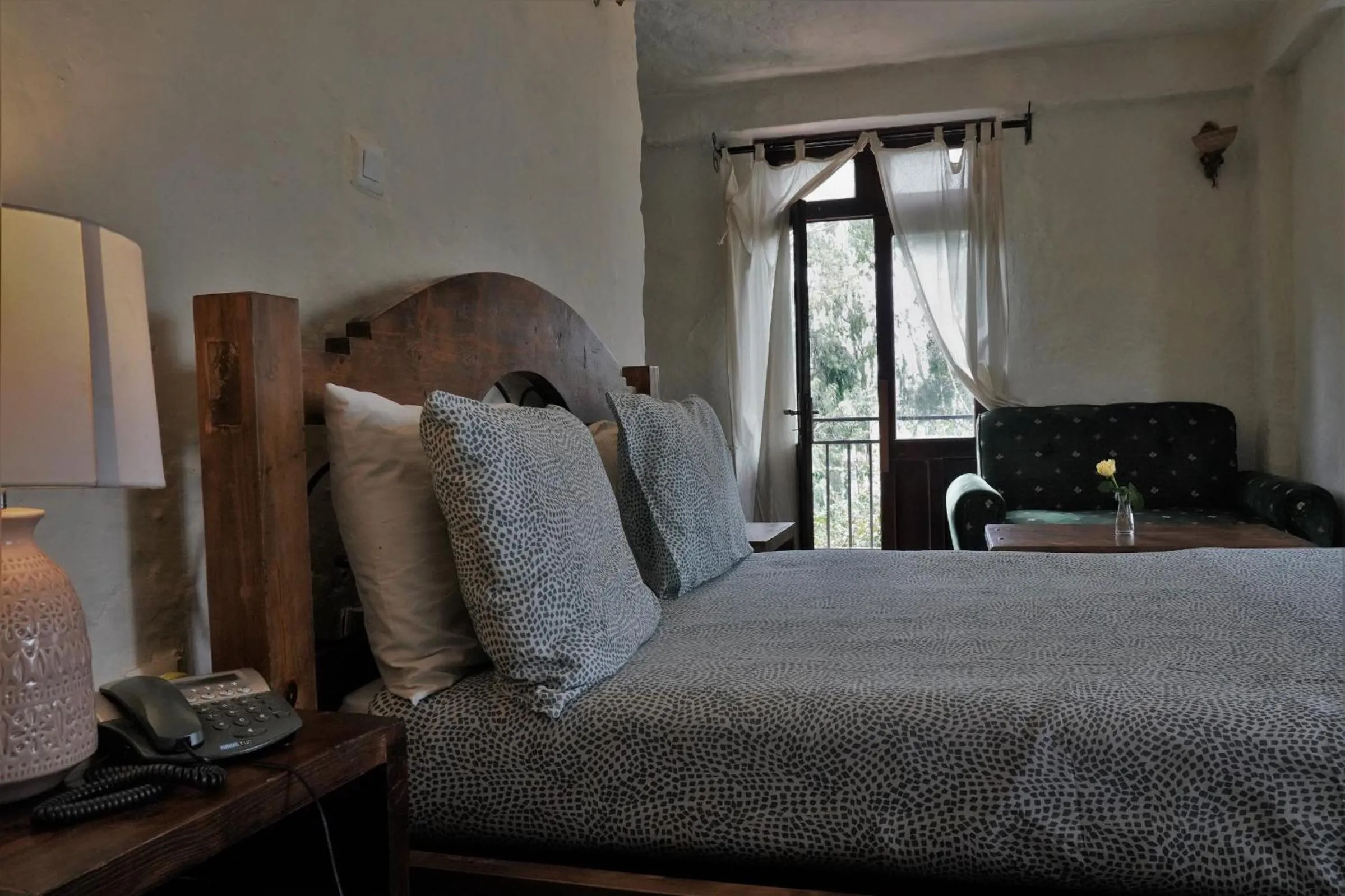 Bed in Tryst Boutique Hotel