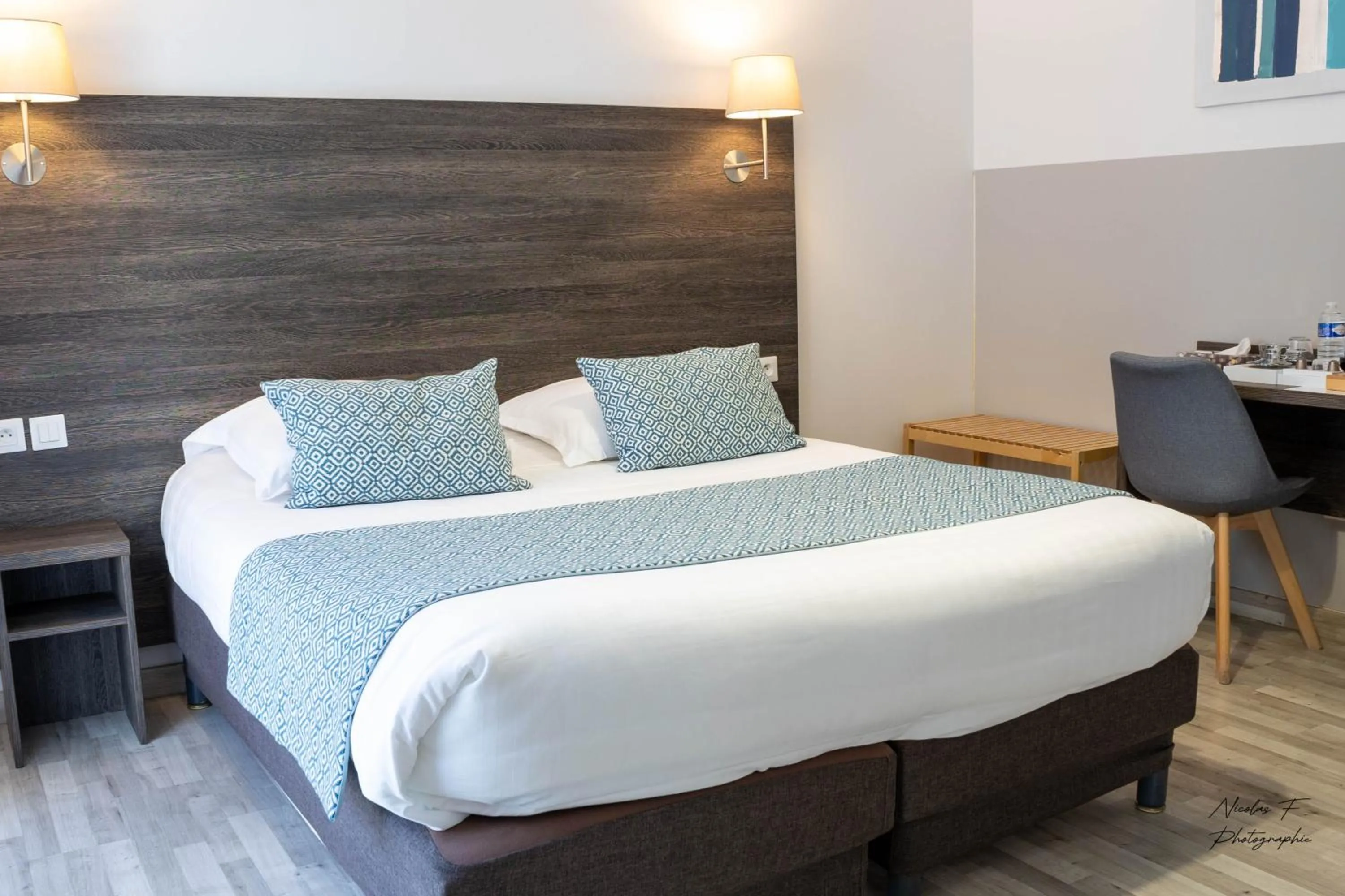 Bed in Hotel de la Cathedrale