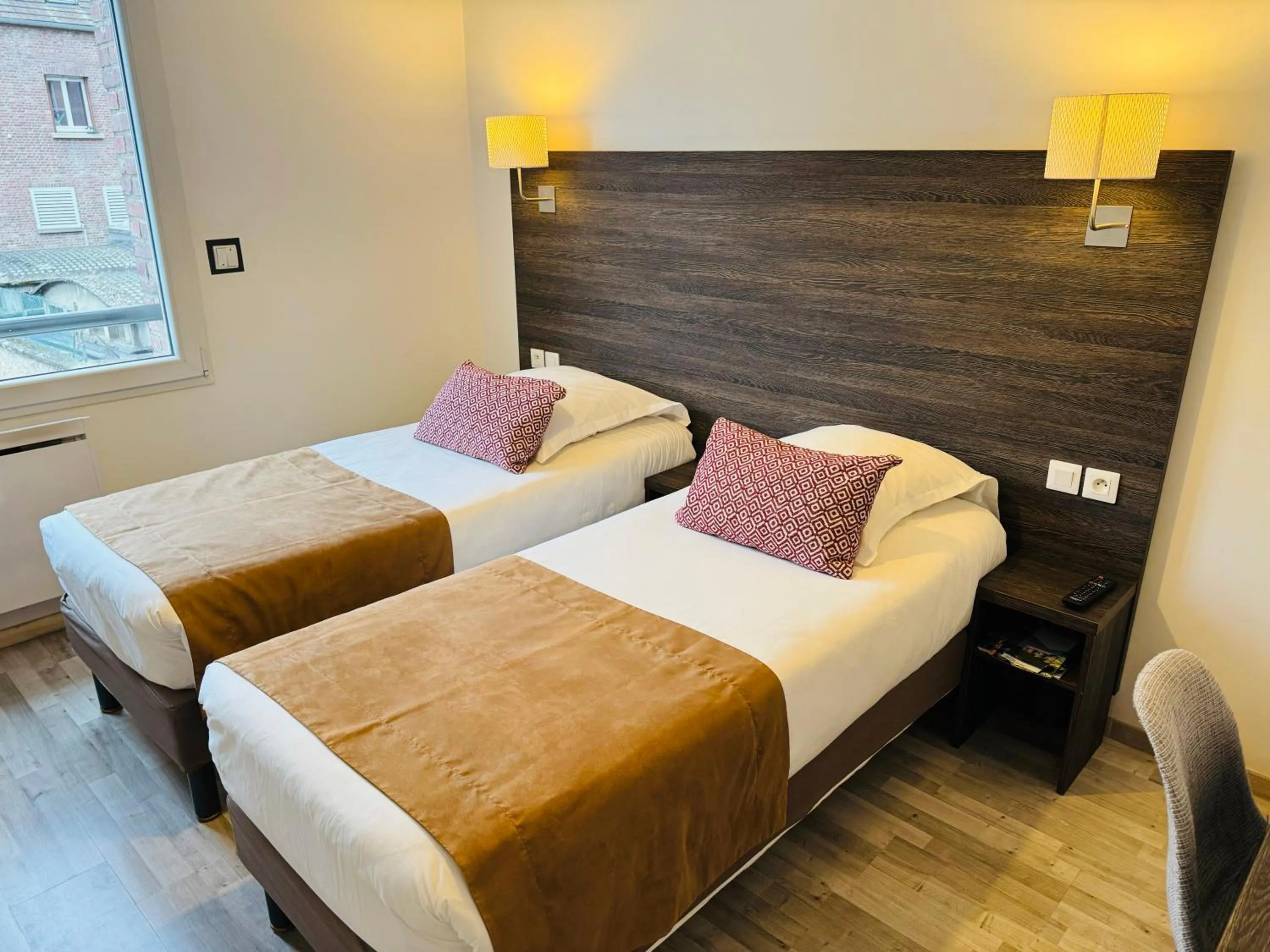 Bed in Hotel de la Cathedrale