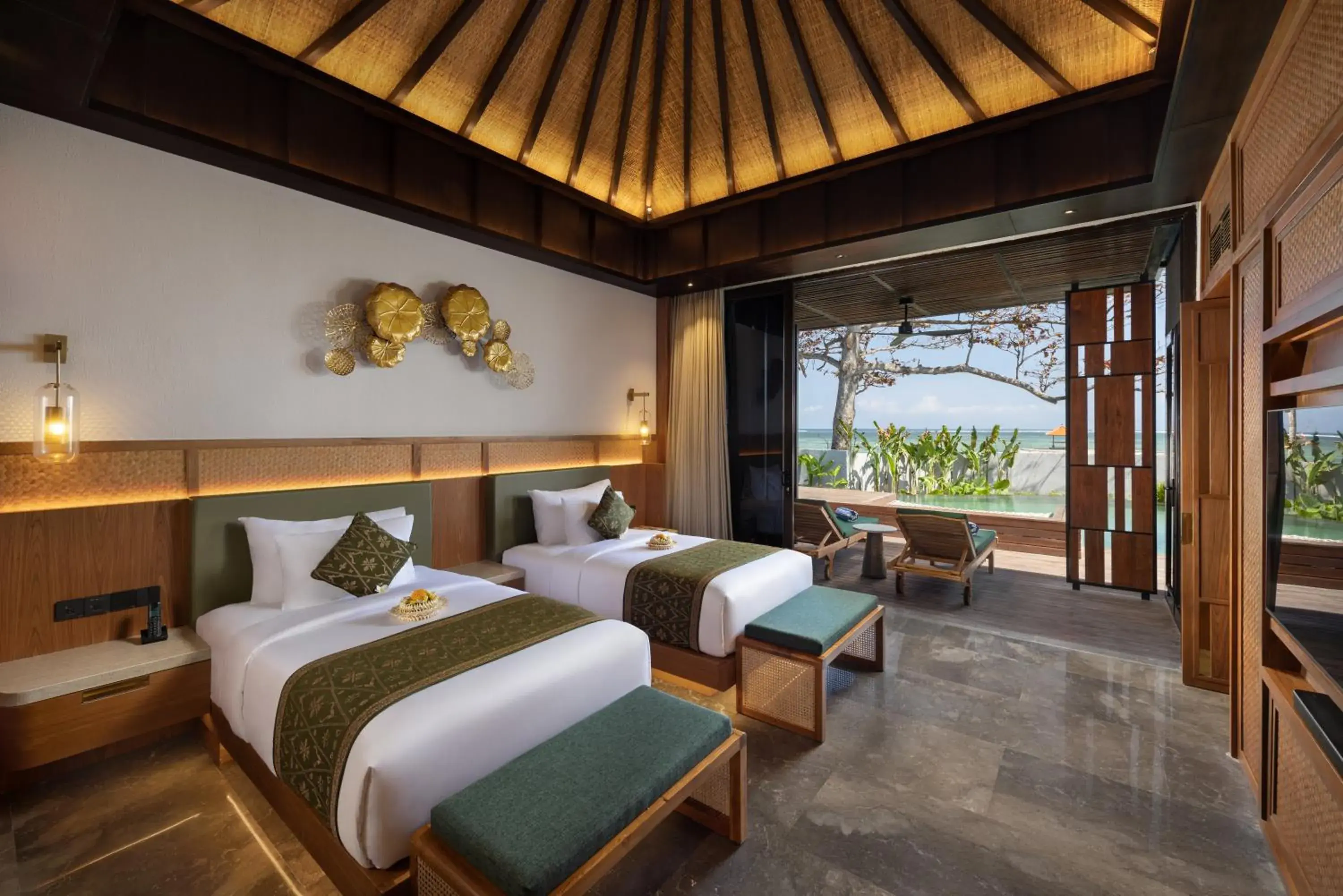 Bed in Sumitra Luxury Villas & Resort by Pramana Bed in Sumitra Luxury Villas & Resort by Pramana