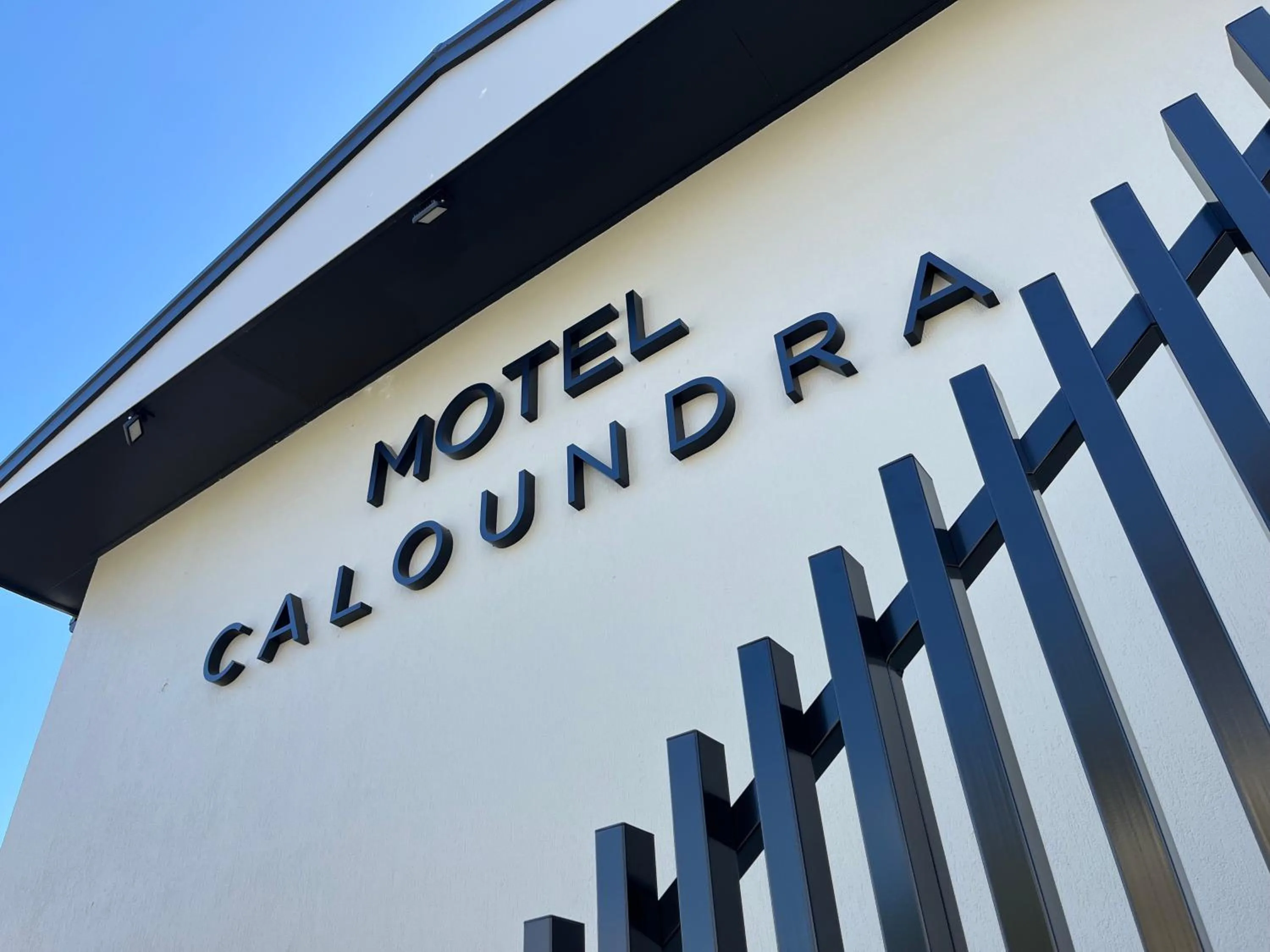 Property logo or sign in Motel Caloundra