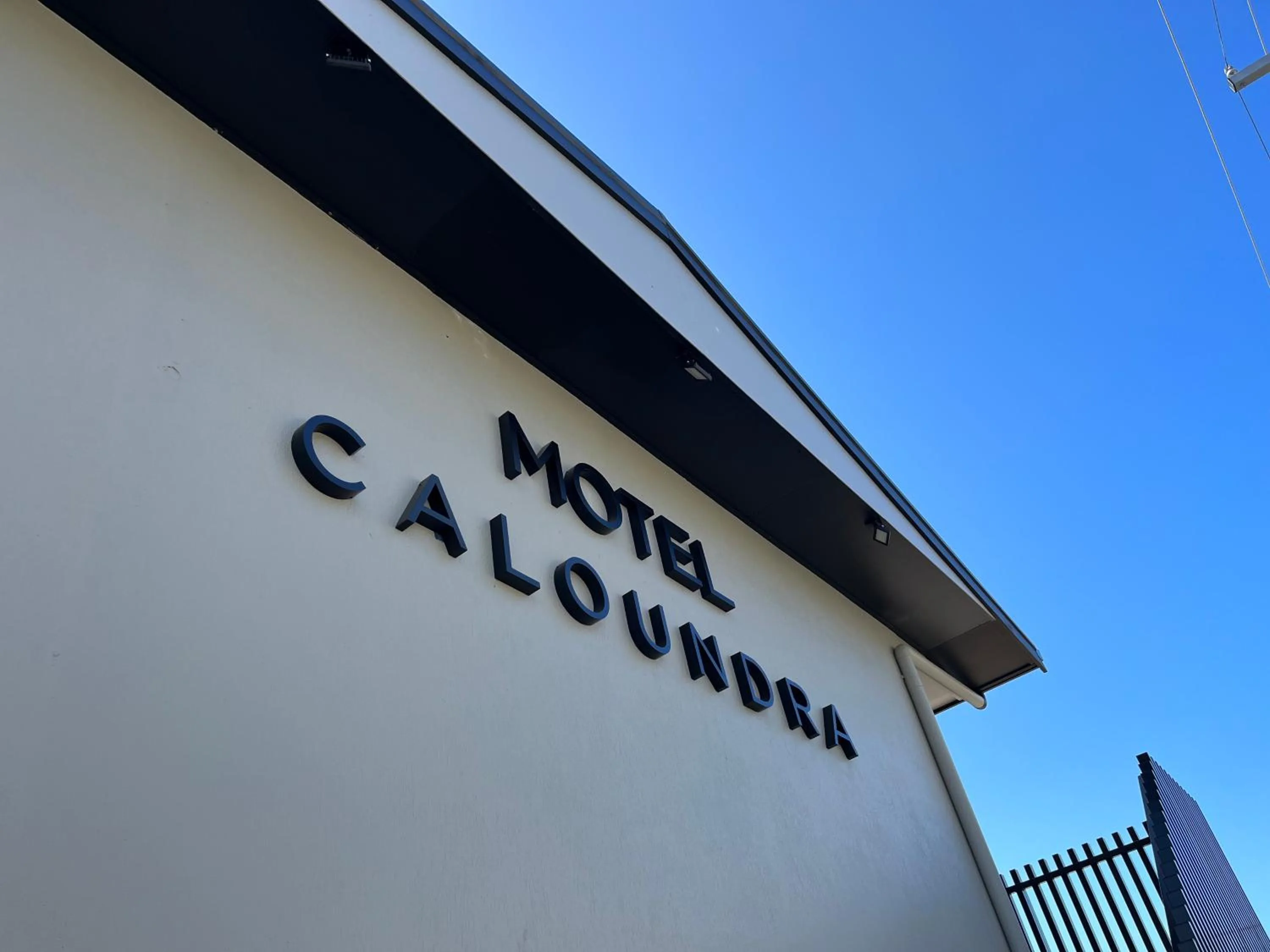 Property logo or sign in Motel Caloundra