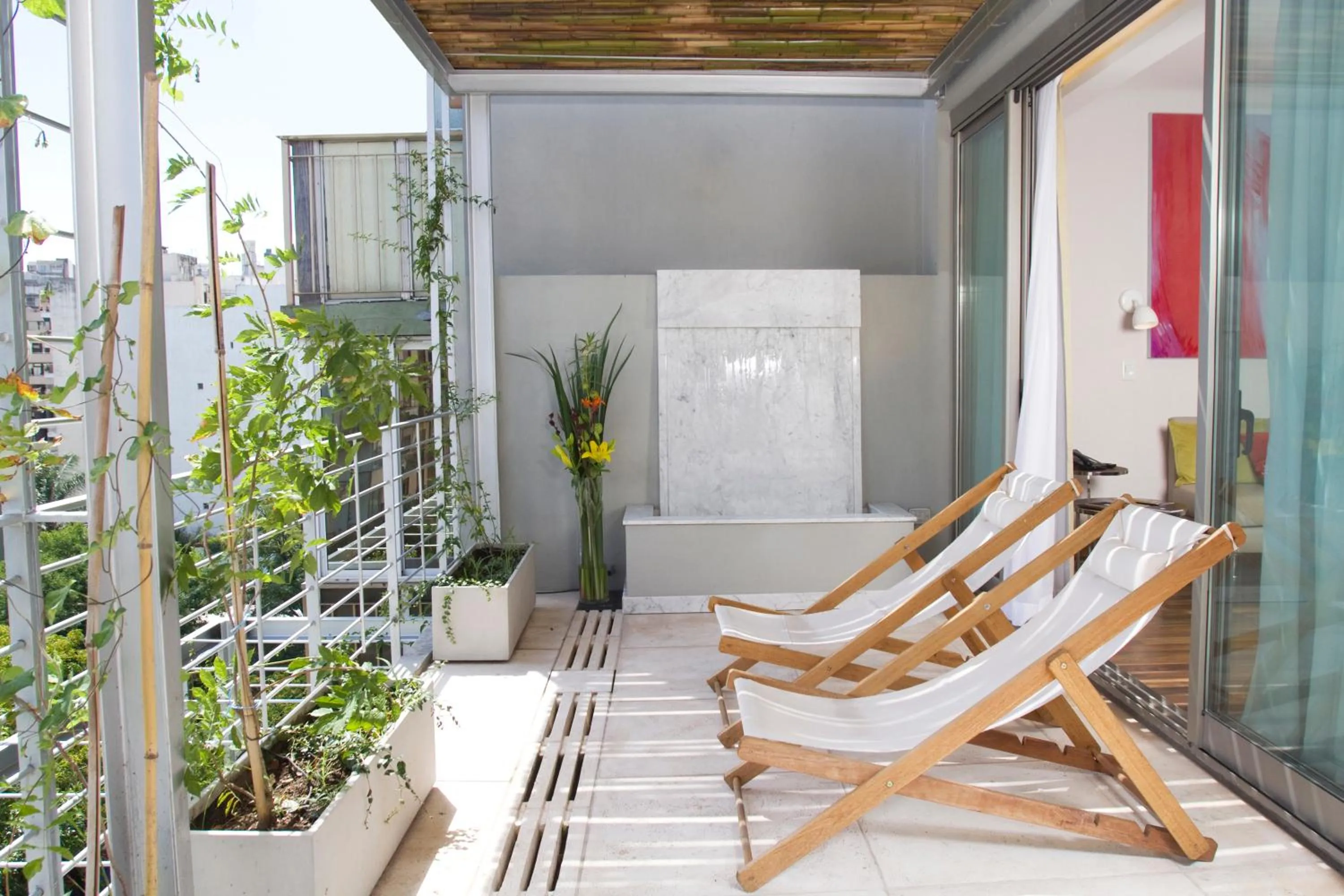 Balcony/Terrace in Palo Santo Hotel