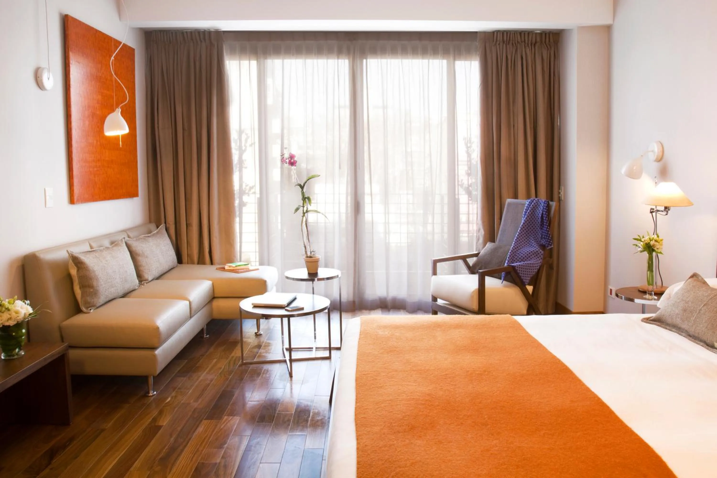 Photo of the whole room, Bed in Palo Santo Hotel