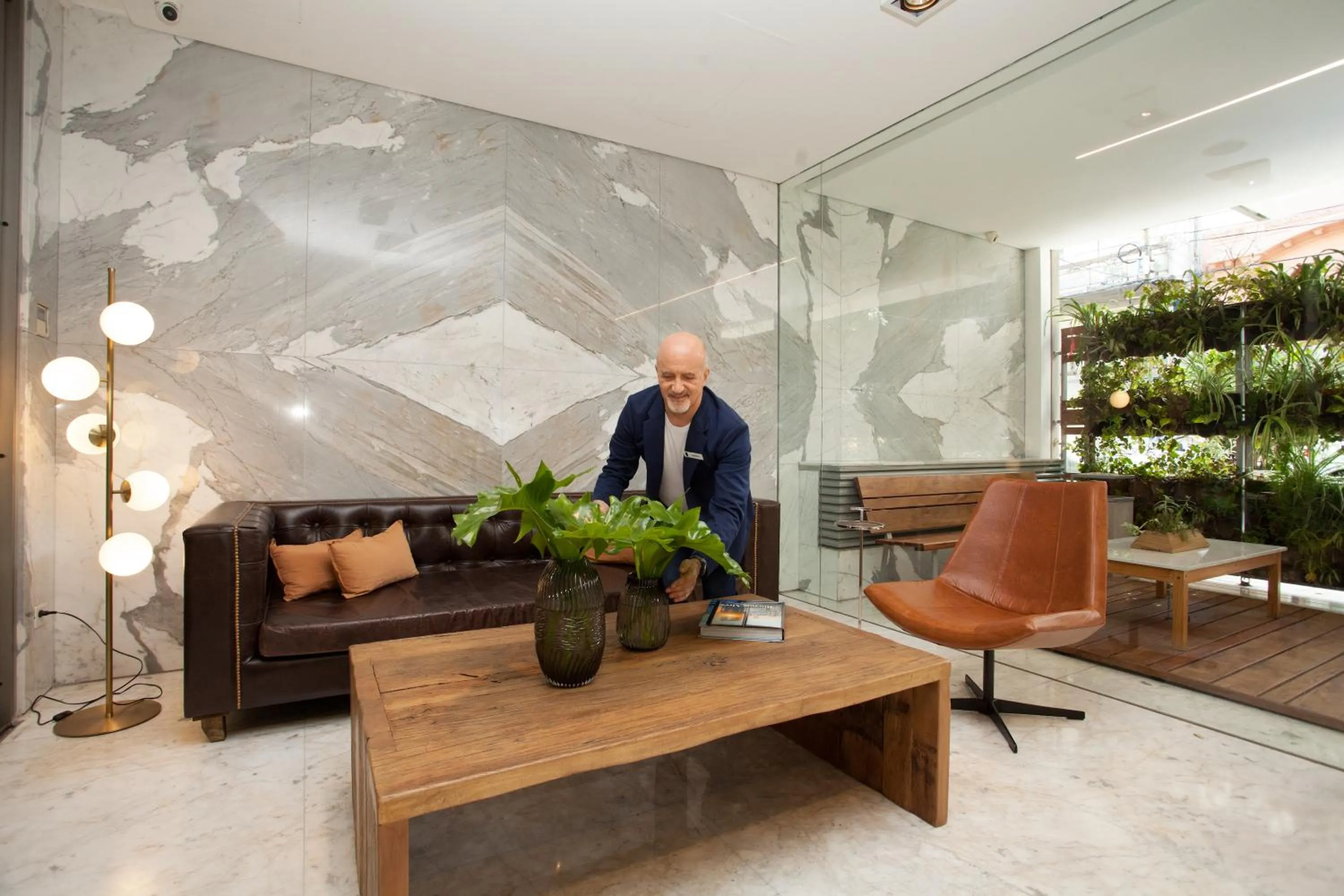 Staff in Palo Santo Hotel