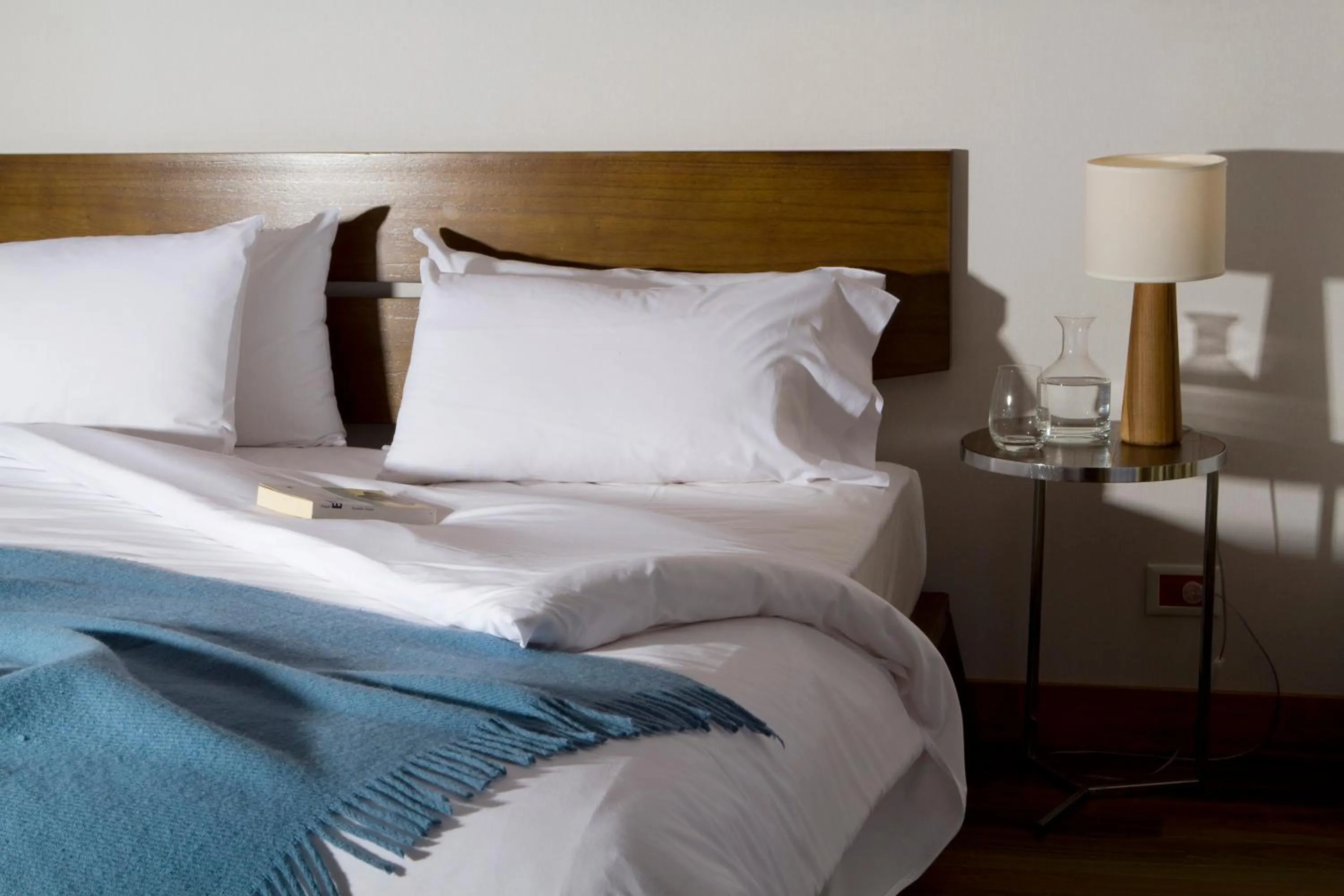 Bed in Palo Santo Hotel