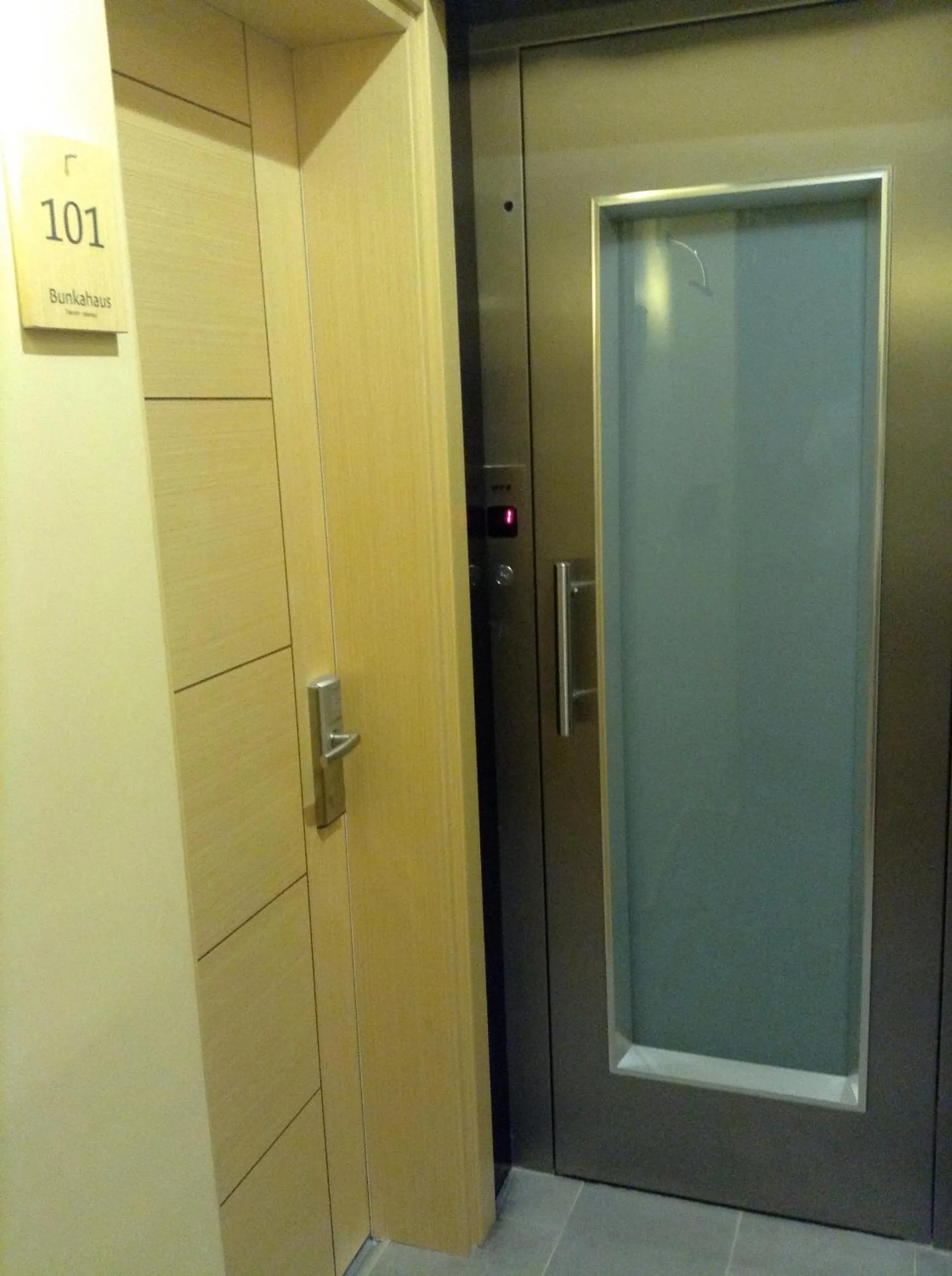 Decorative detail in Bunkahaus