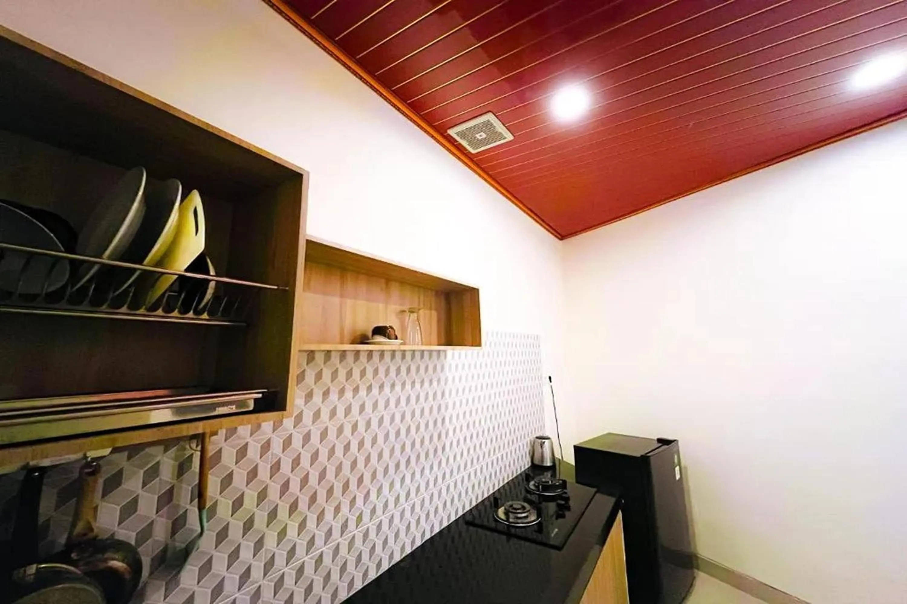 Kitchen or kitchenette in Mora Residence Jimbaran