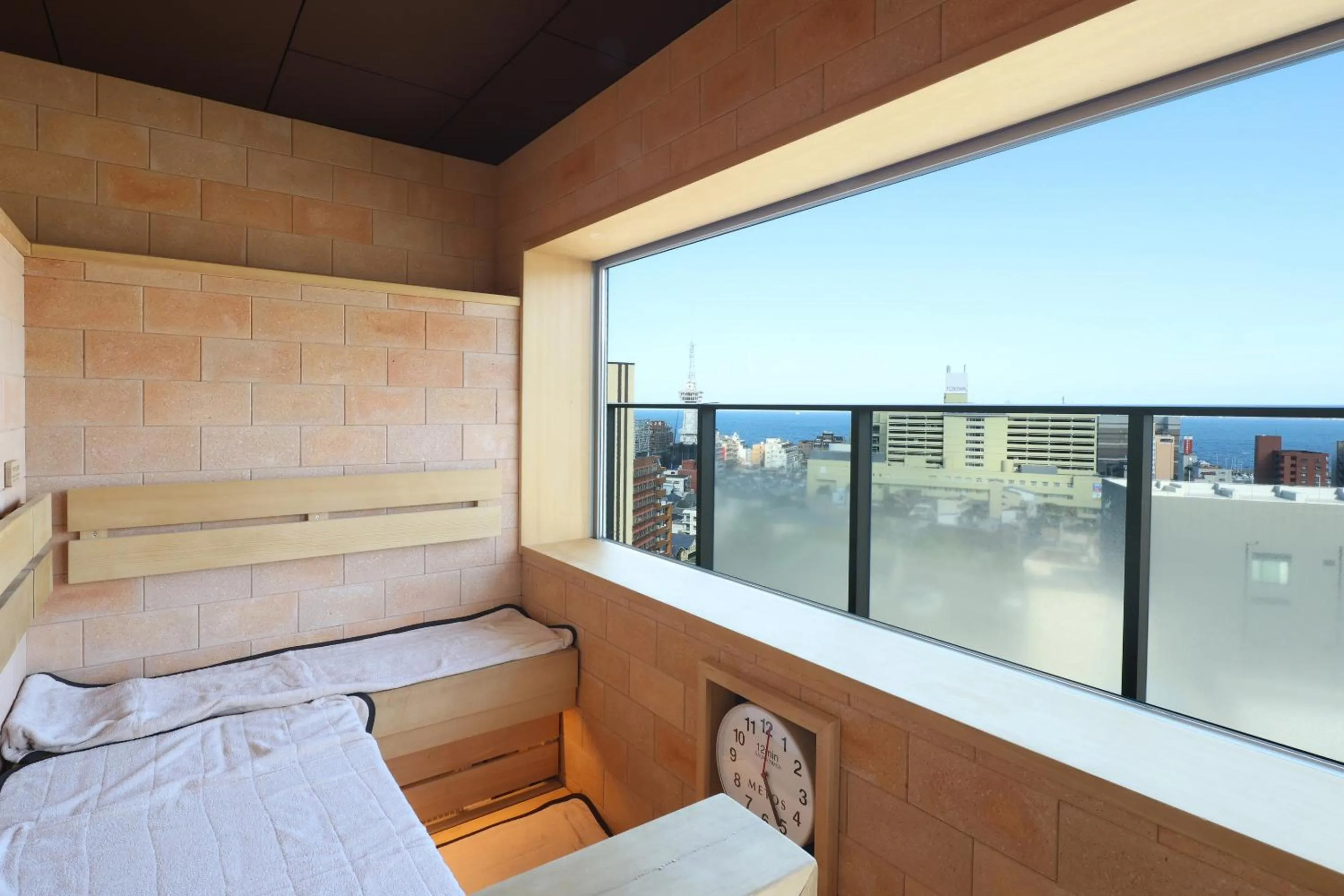 Bed in Beppu Hatto Onyado Nono Beppu