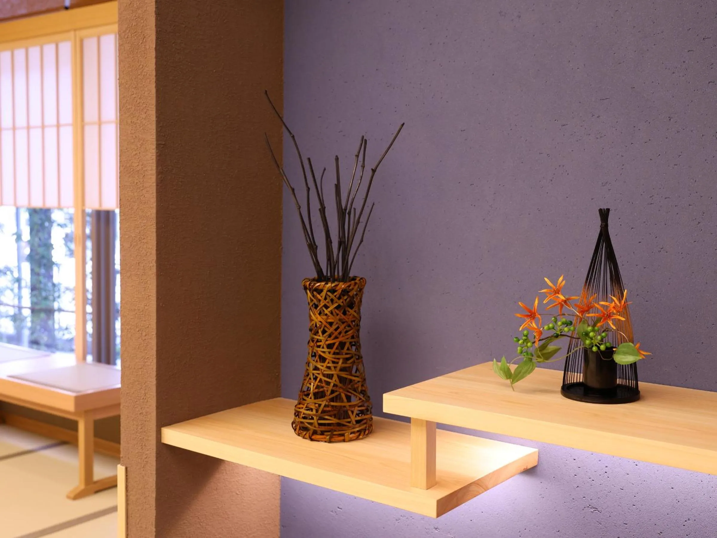 Lobby or reception in Beppu Hatto Onyado Nono Beppu