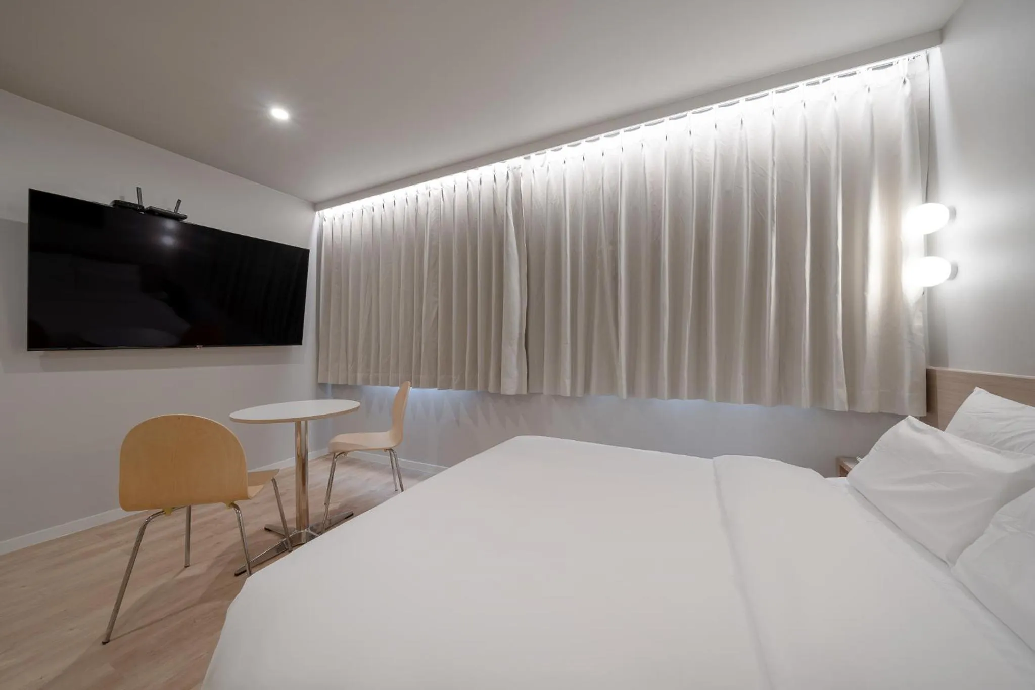 Bed in Cheonan Aank Hotel Seongjeong