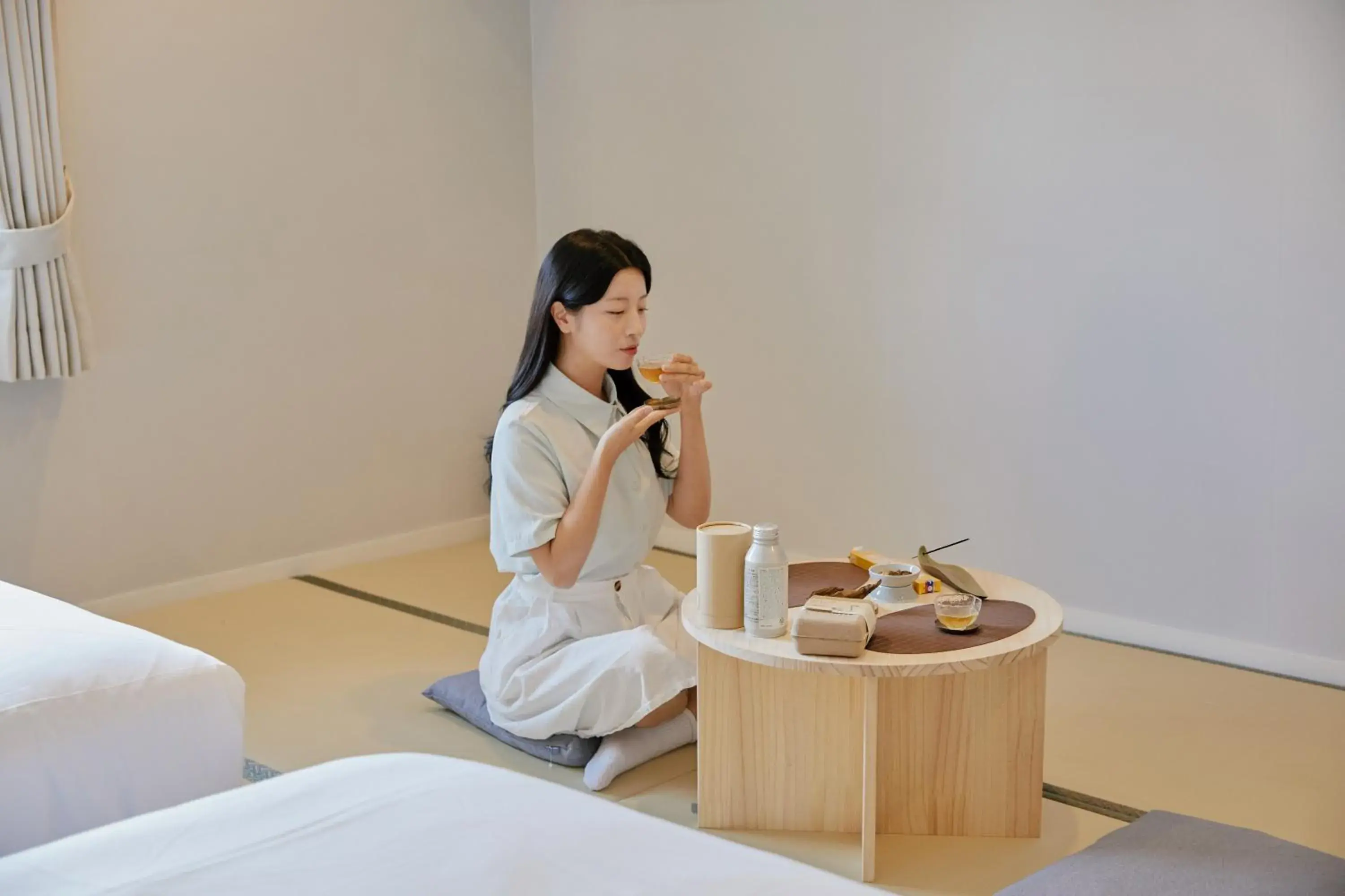 Deluxe Twin Room in Cheonan Aank Hotel Seongjeong Deluxe Twin Room in Cheonan Aank Hotel Seongjeong