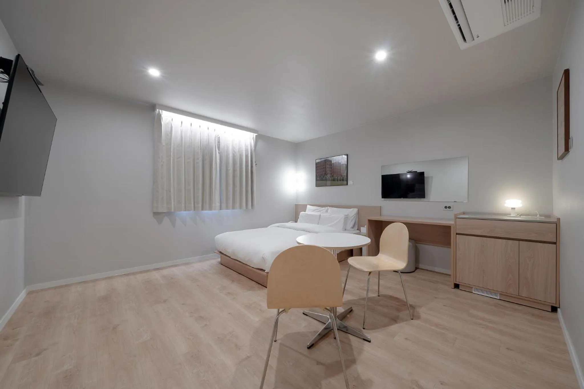 Bed in Cheonan Aank Hotel Seongjeong