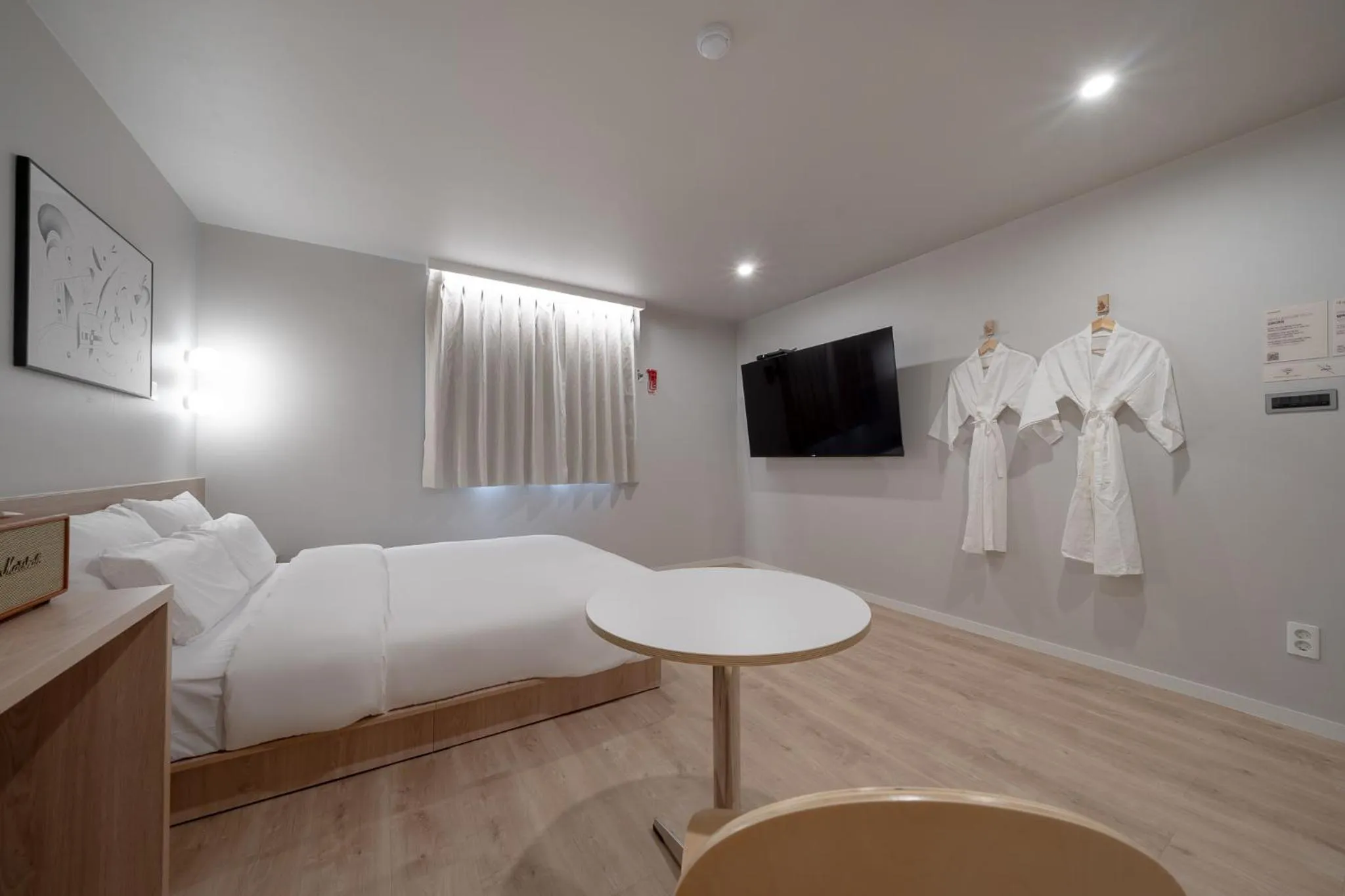 Bed in Cheonan Aank Hotel Seongjeong