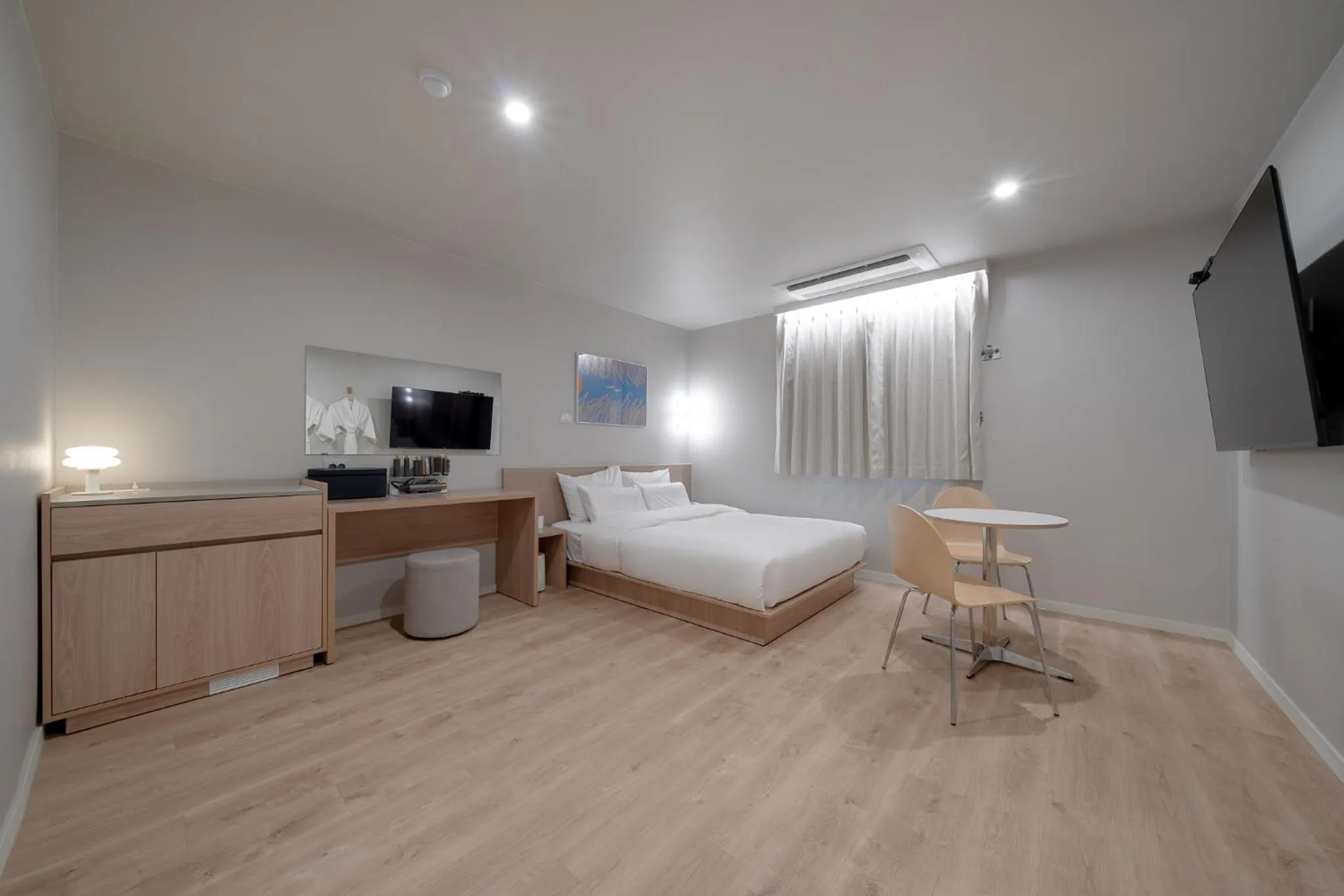 Bed in Cheonan Aank Hotel Seongjeong