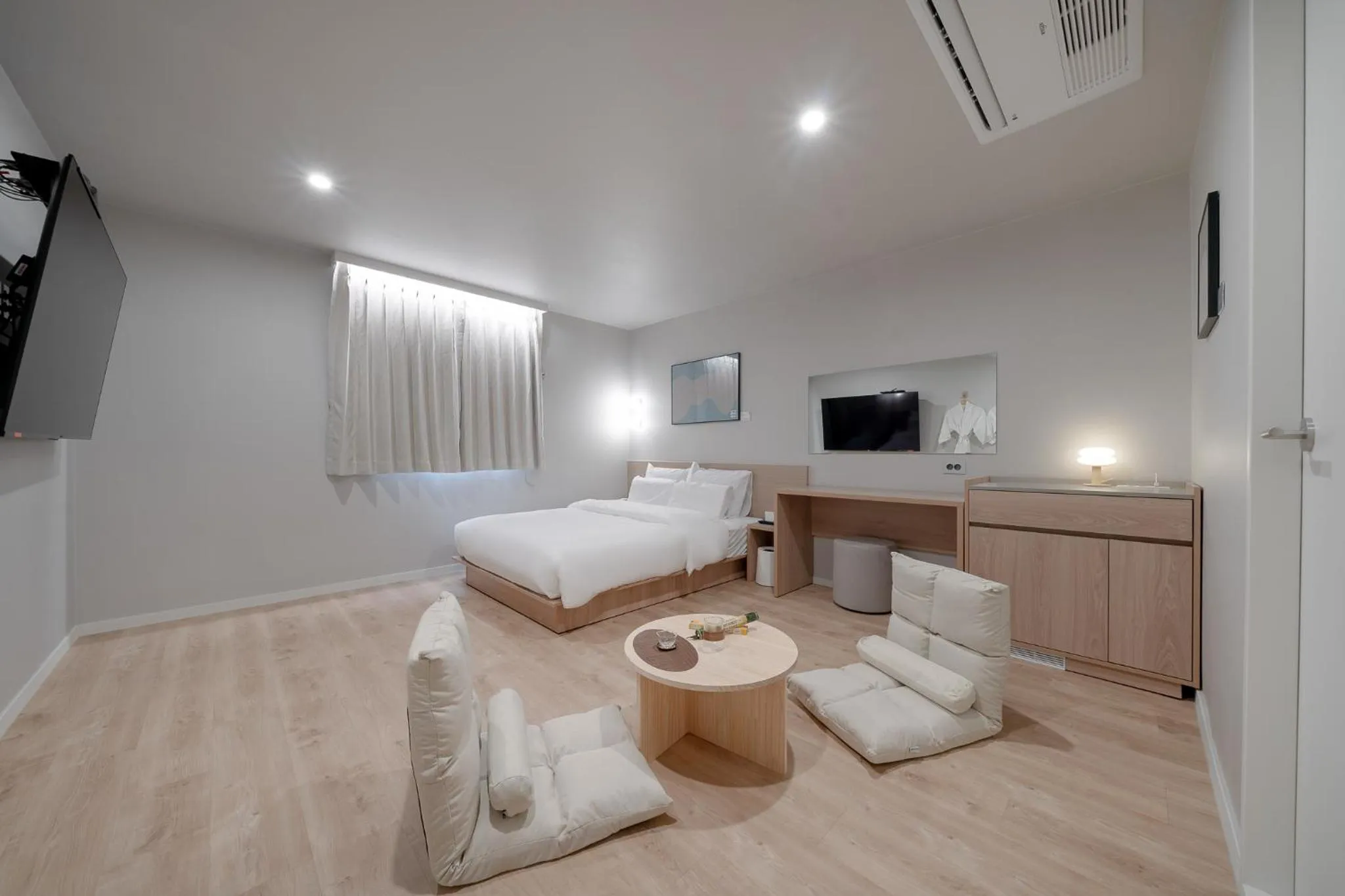 Bed in Cheonan Aank Hotel Seongjeong