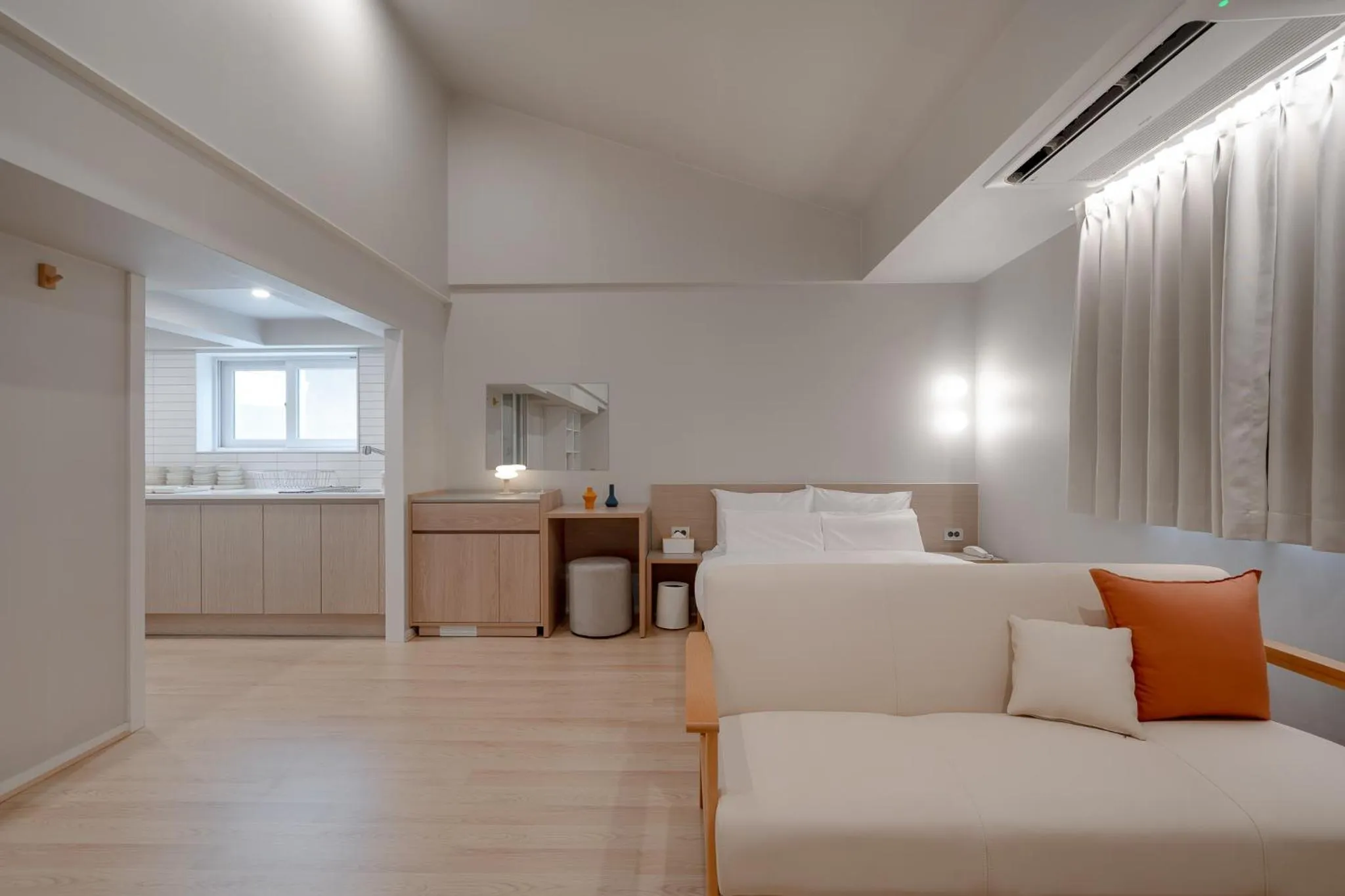 Bed in Cheonan Aank Hotel Seongjeong