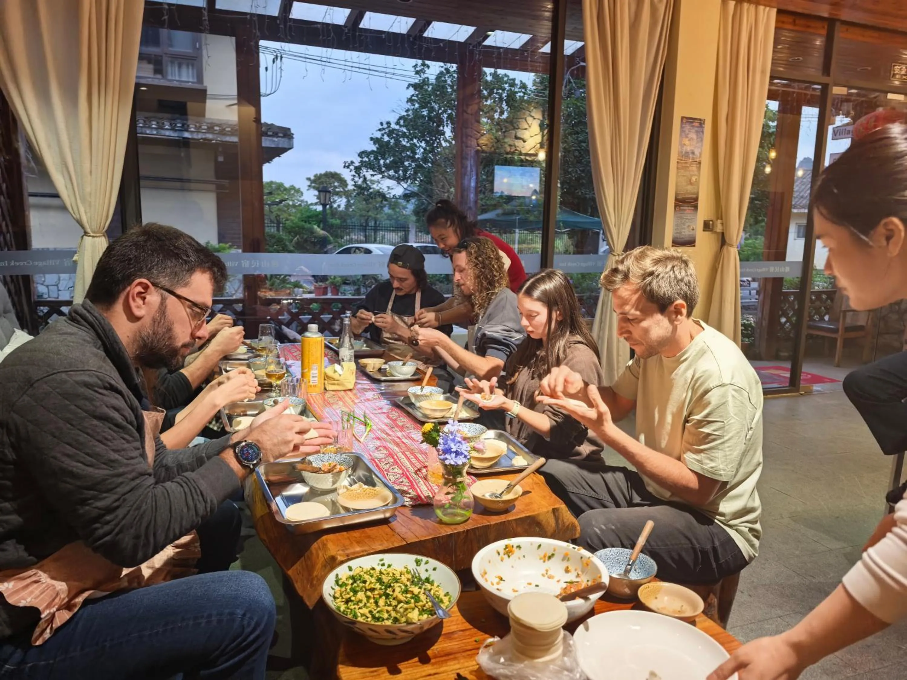 Restaurant/places to eat in Guilin Village Creek Inn -Beside the lake &Fee pick up service over three nights