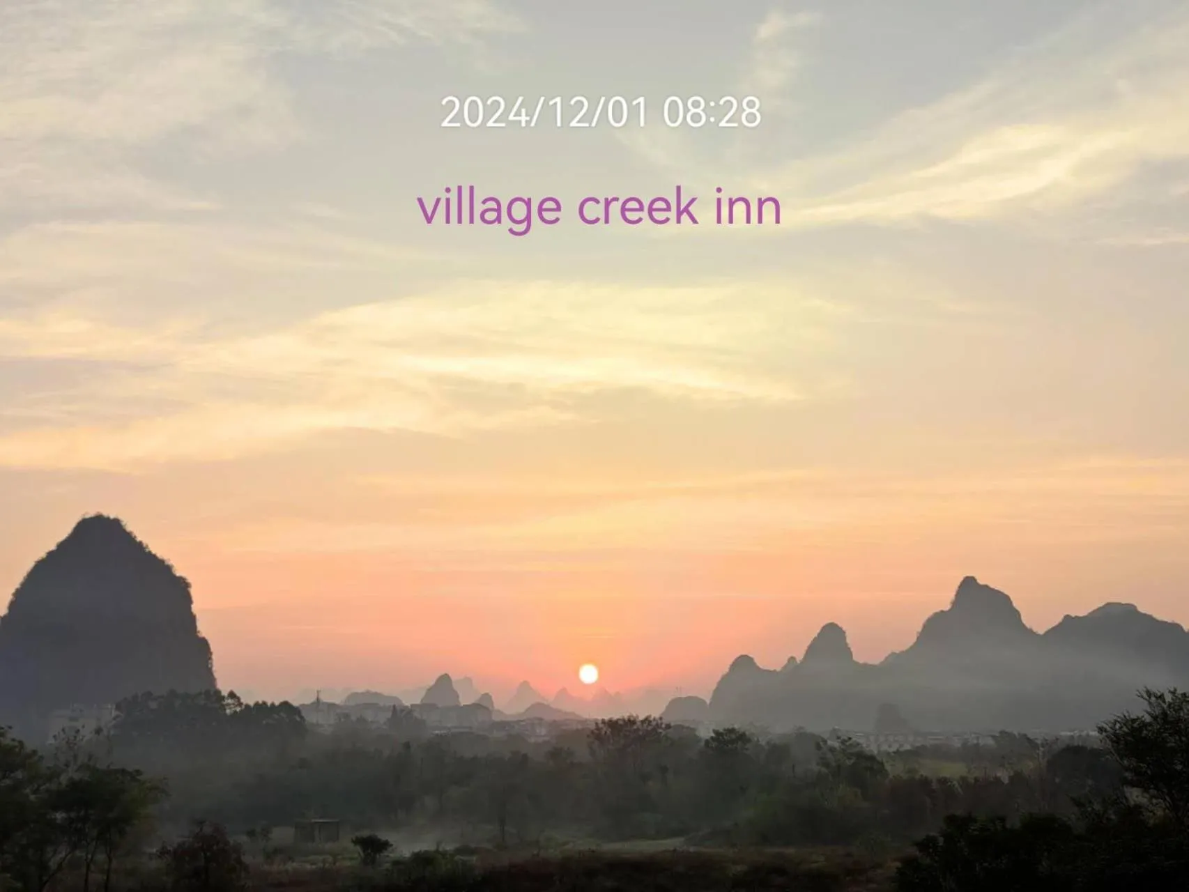 Natural landscape in Guilin Village Creek Inn -Beside the lake &Fee pick up service over three nights