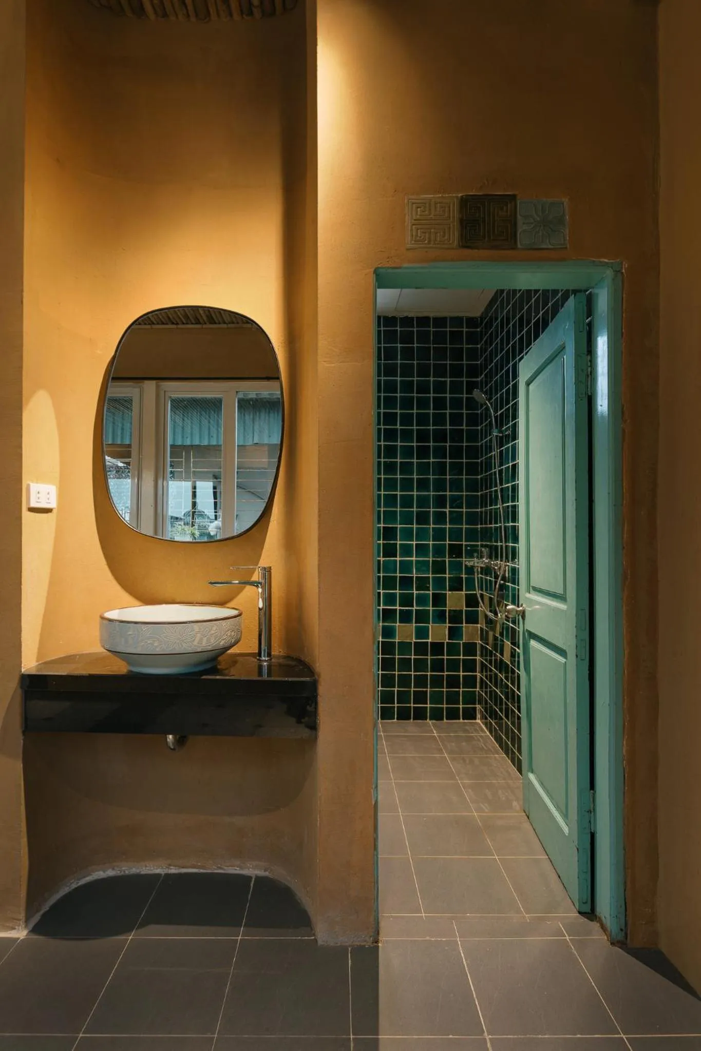 Bathroom in An Nam Art House