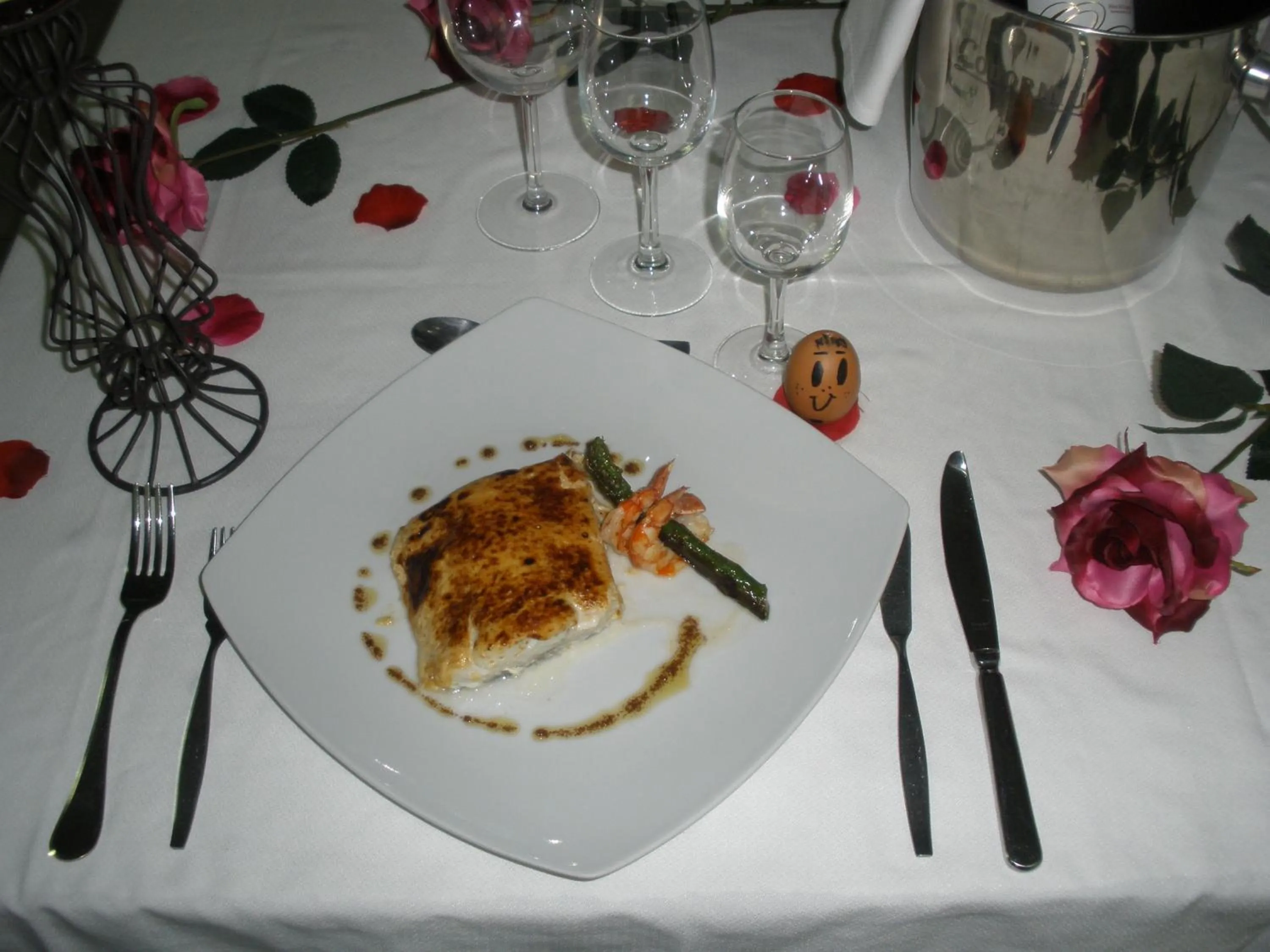 Food and drinks in Hotel San Cristobal