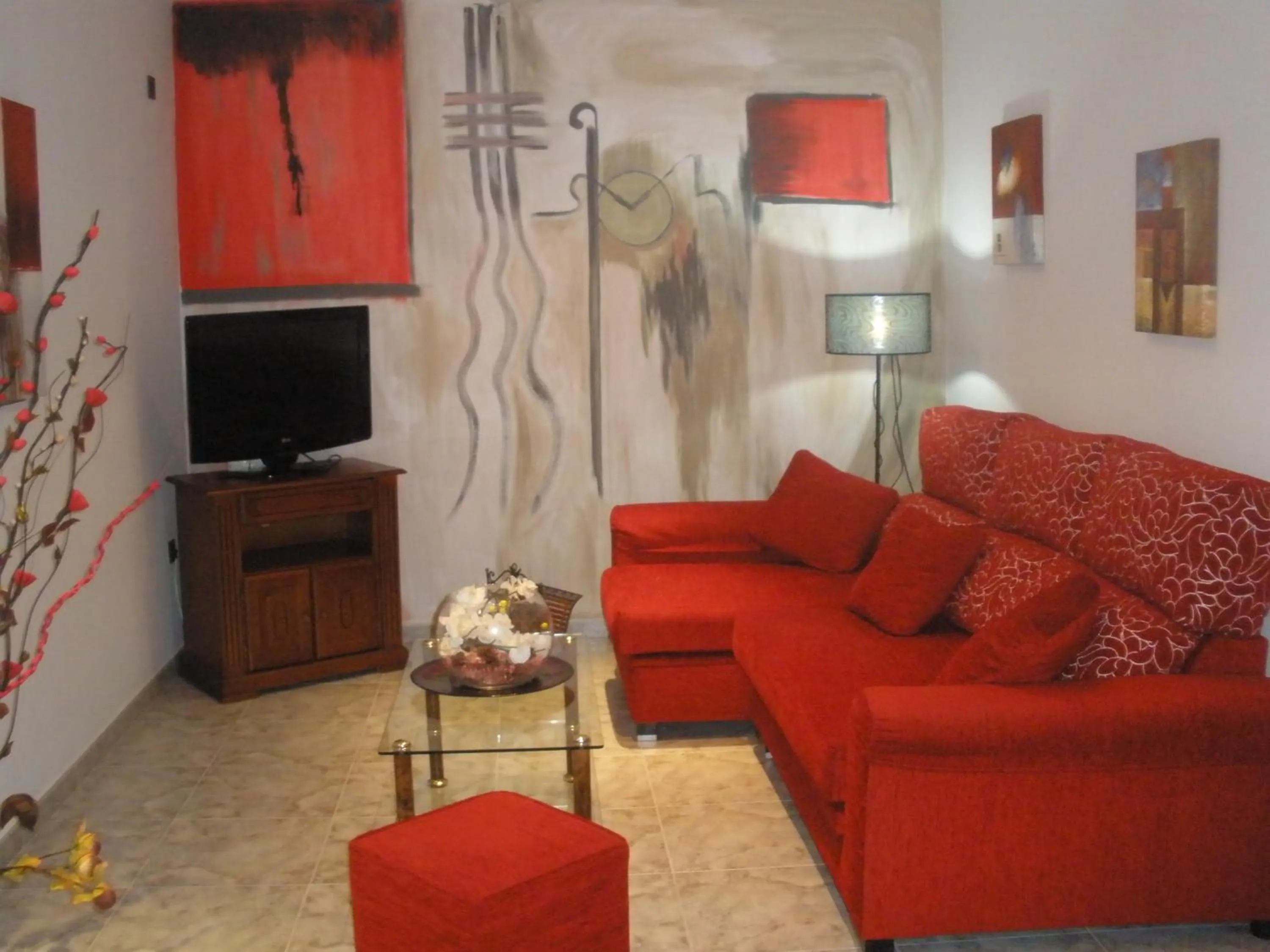 Seating area in Hotel San Cristobal