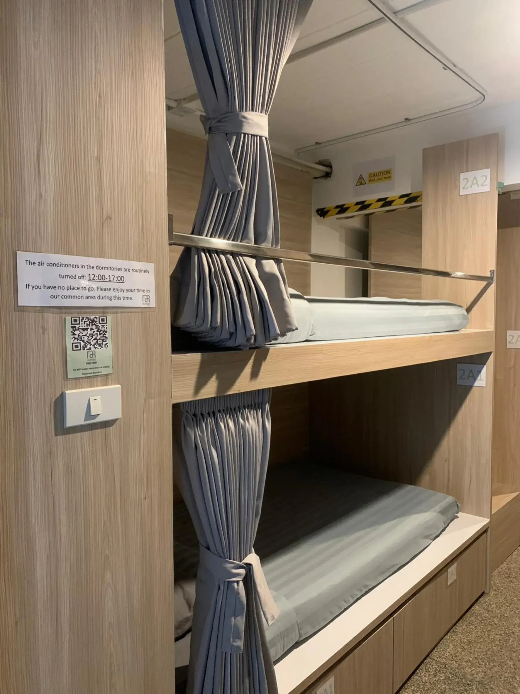 bunk bed in Marni BKK Hostel bunk bed in Marni BKK Hostel