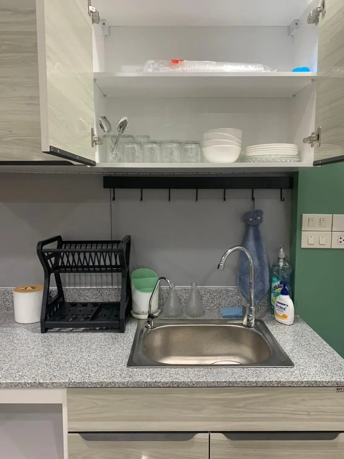 Kitchen or kitchenette in Marni BKK Hostel Kitchen or kitchenette in Marni BKK Hostel