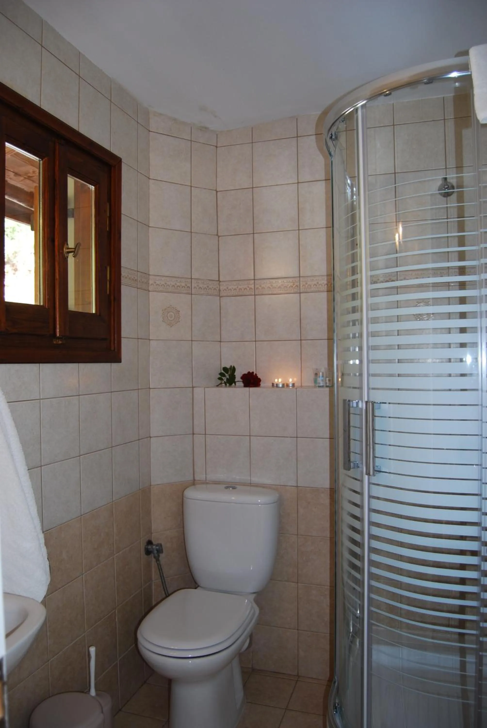 Bathroom in Dryades Guesthouse