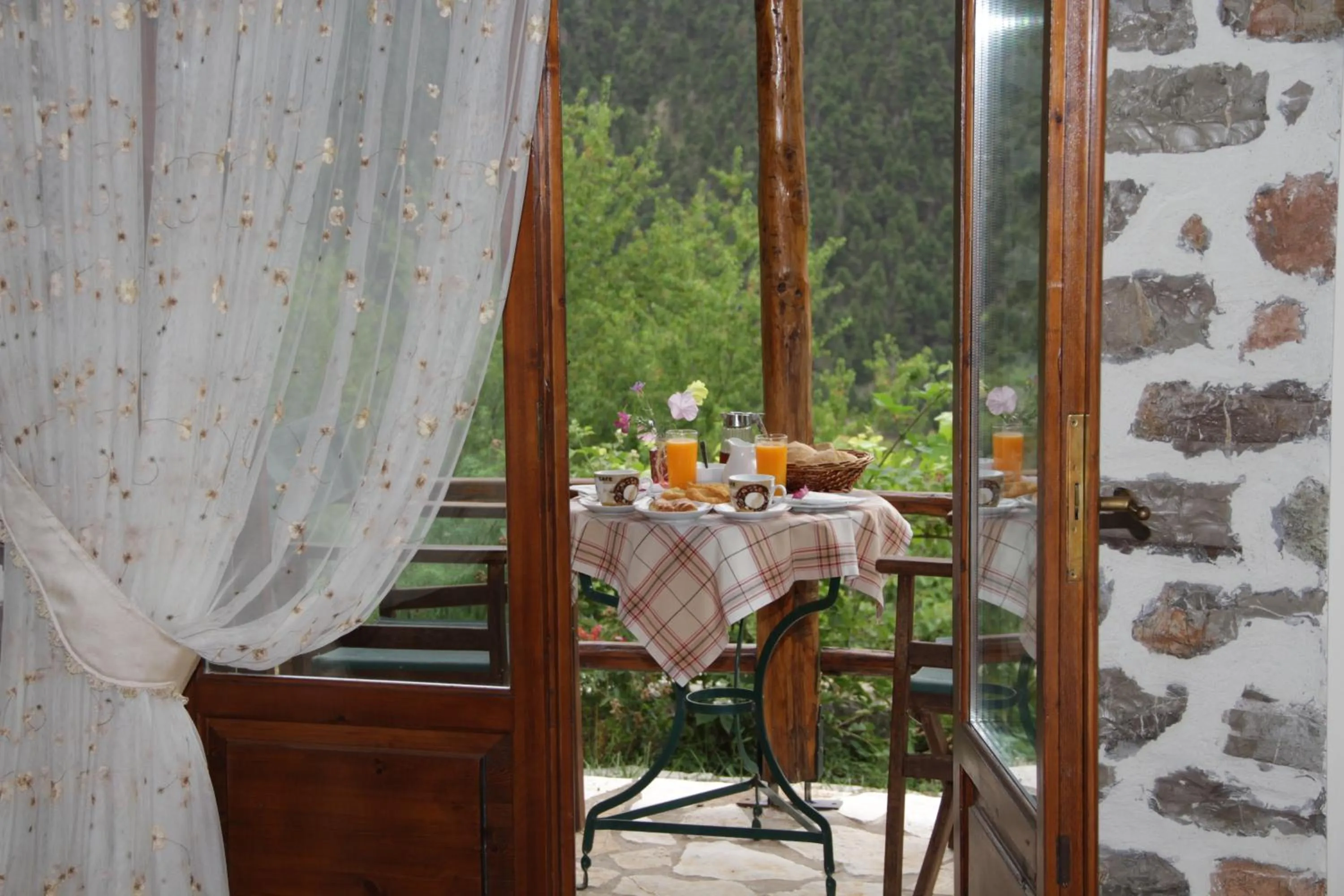 Balcony/Terrace in Dryades Guesthouse