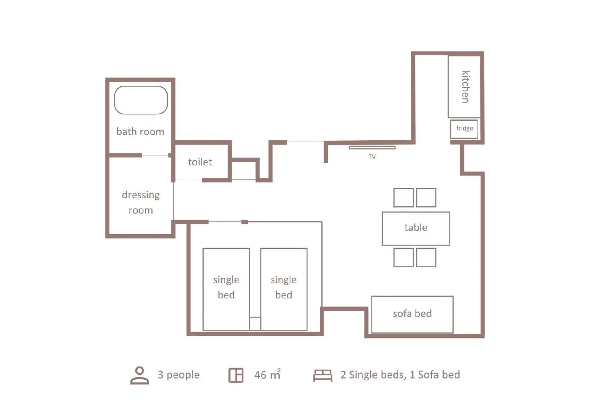 Deluxle Suite with 3beds in Minn Kiyomizu Gojo