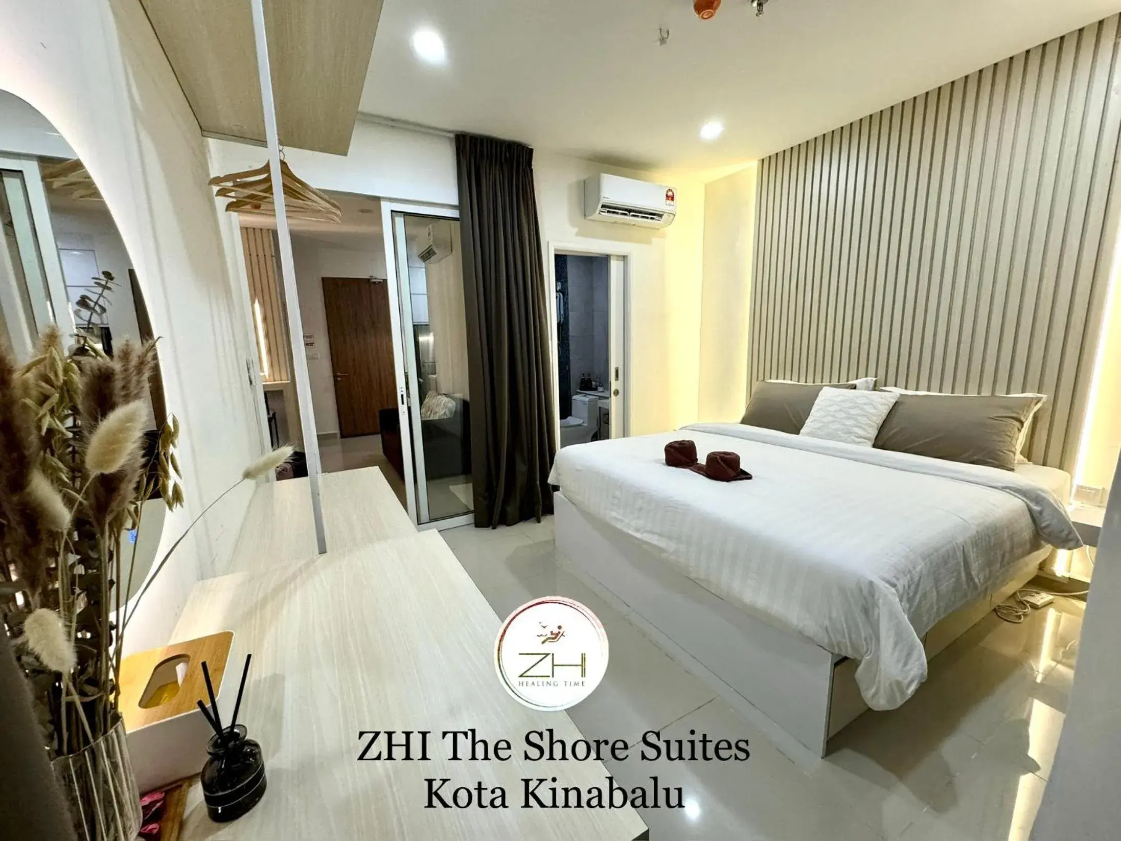 Two-Bedroom Suite in ZHI The Shore Suites Kota Kinabalu Two-Bedroom Suite in ZHI The Shore Suites Kota Kinabalu