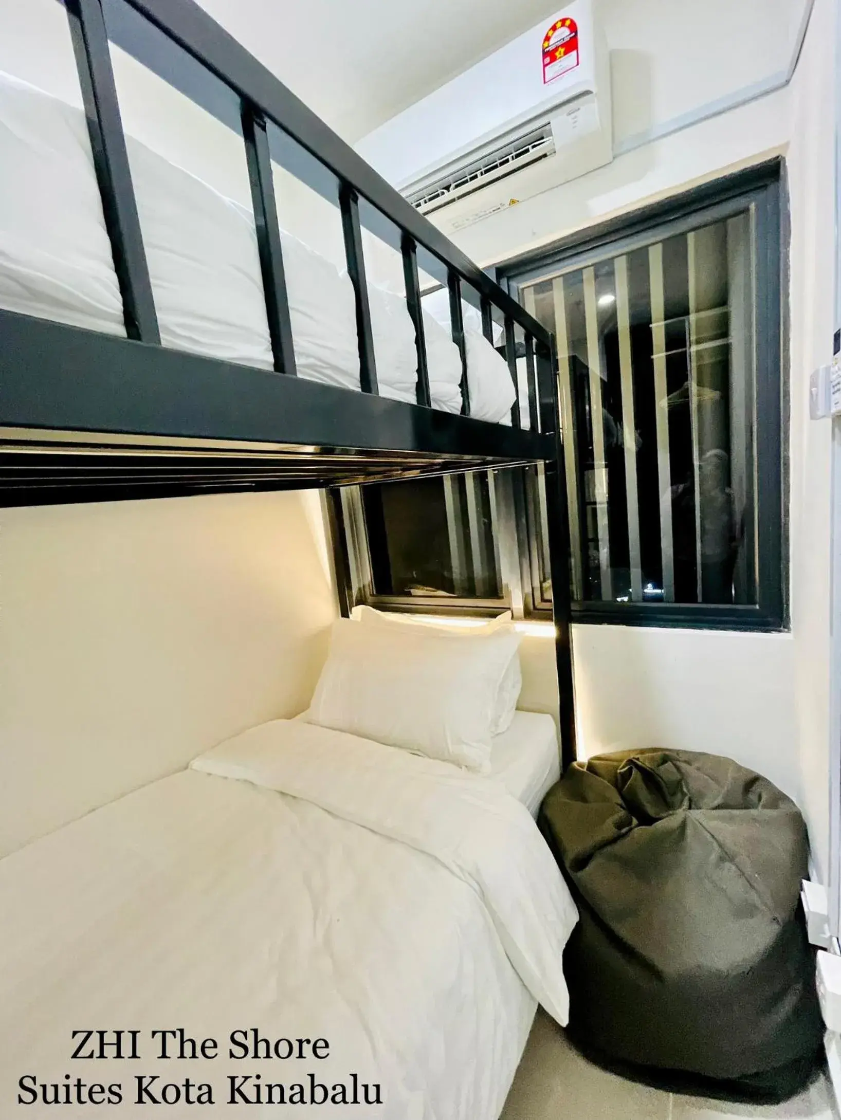bunk bed, Bed in ZHI The Shore Suites Kota Kinabalu bunk bed, Bed in ZHI The Shore Suites Kota Kinabalu