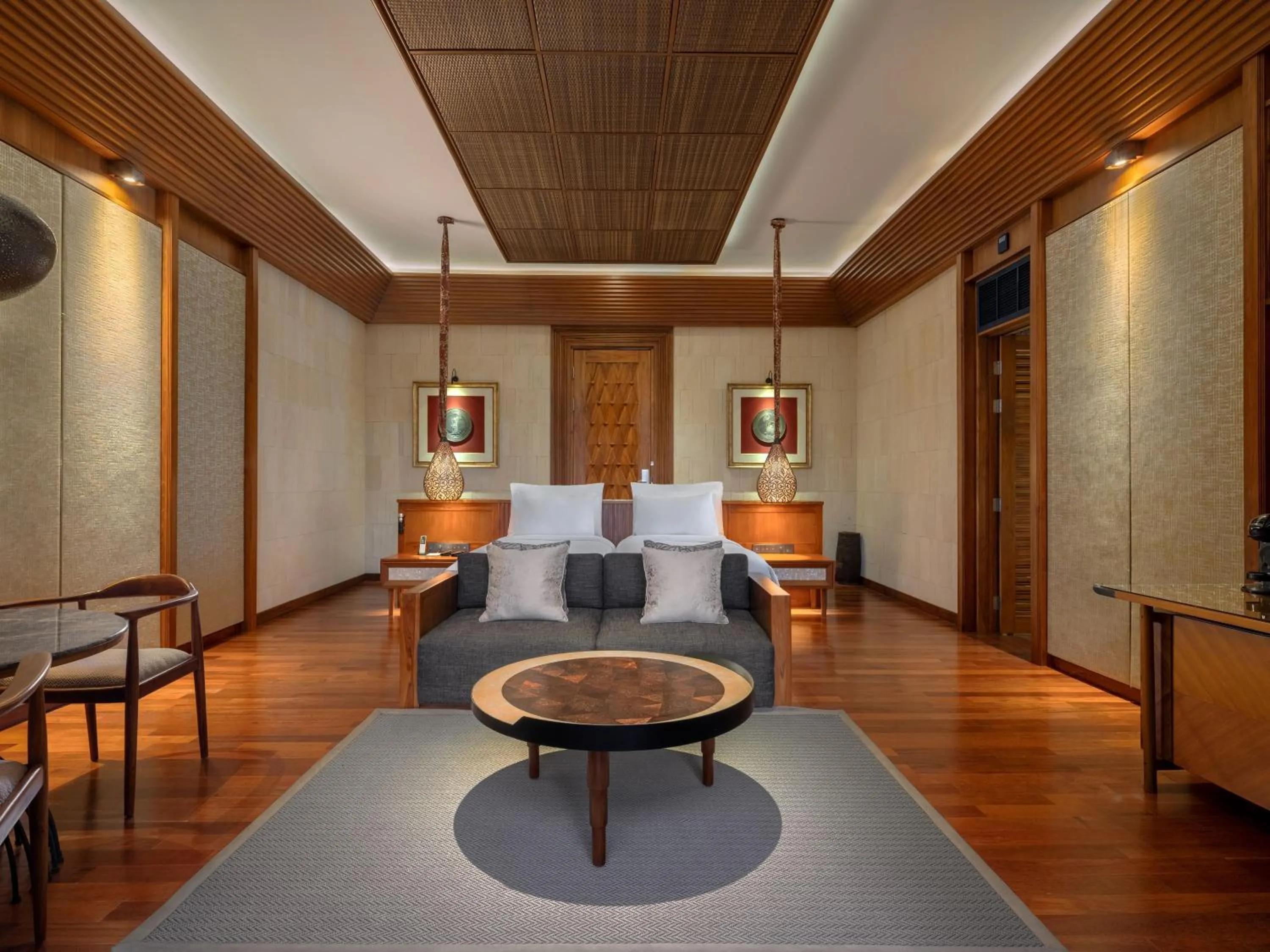 Seating area in Garrya Bianti Yogyakarta