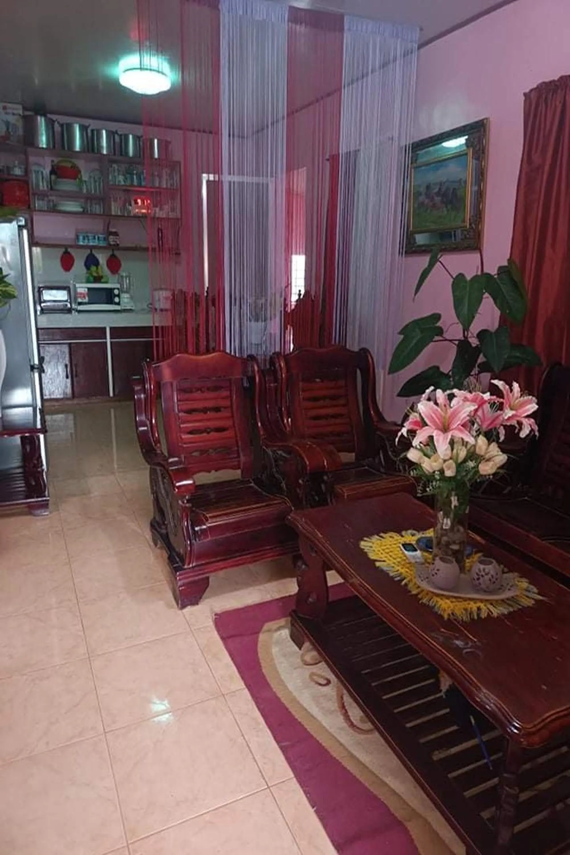 Living room in Albert's Transient House