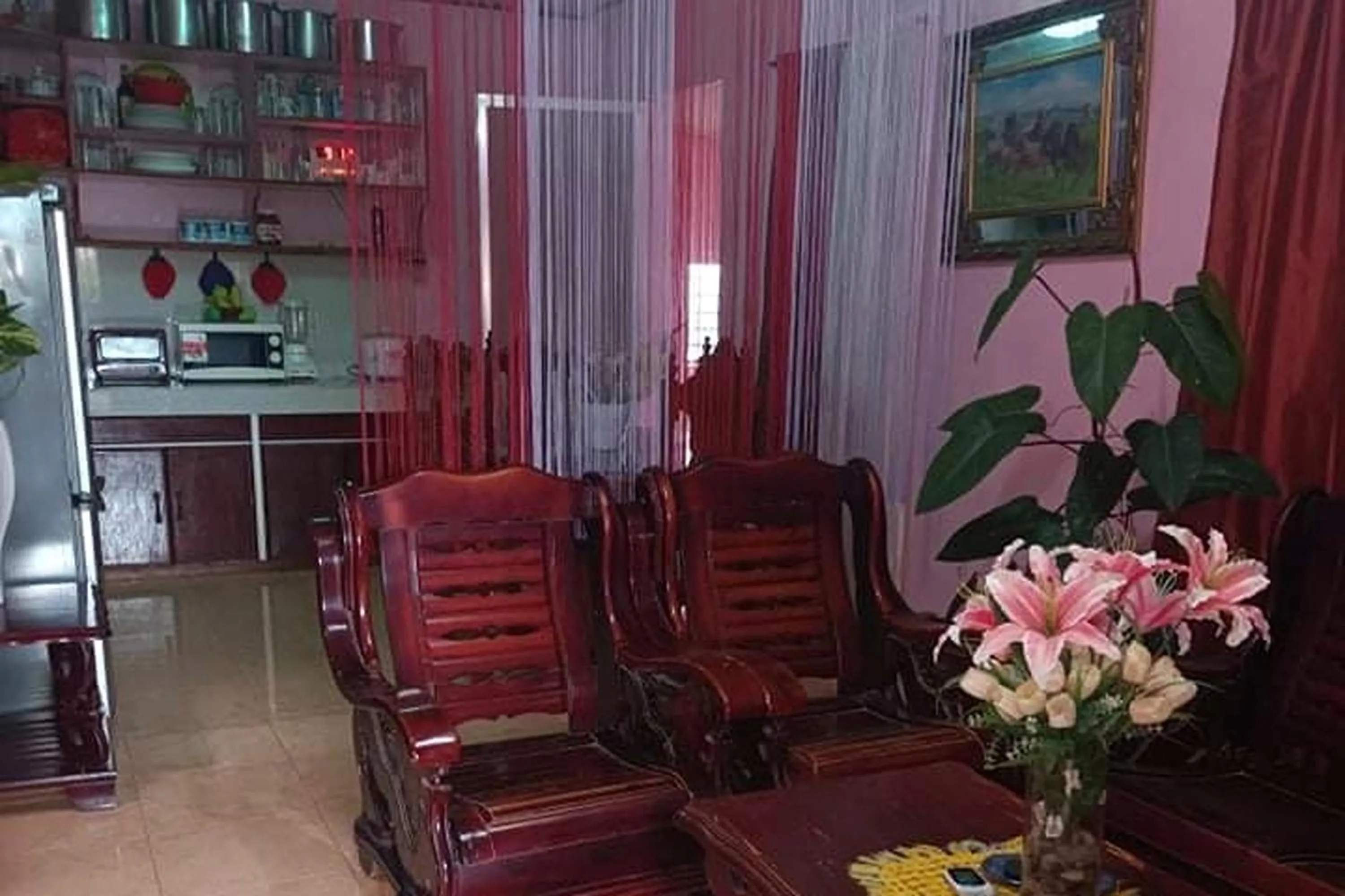 Living room in Albert's Transient House