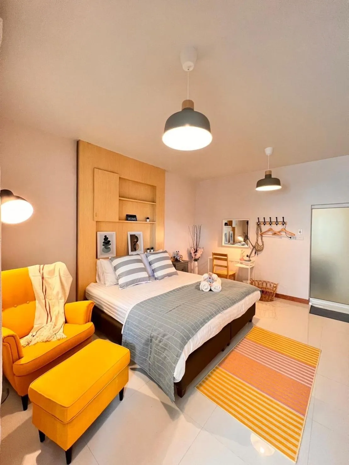 Bed in Por poshtel Kanchanaburi