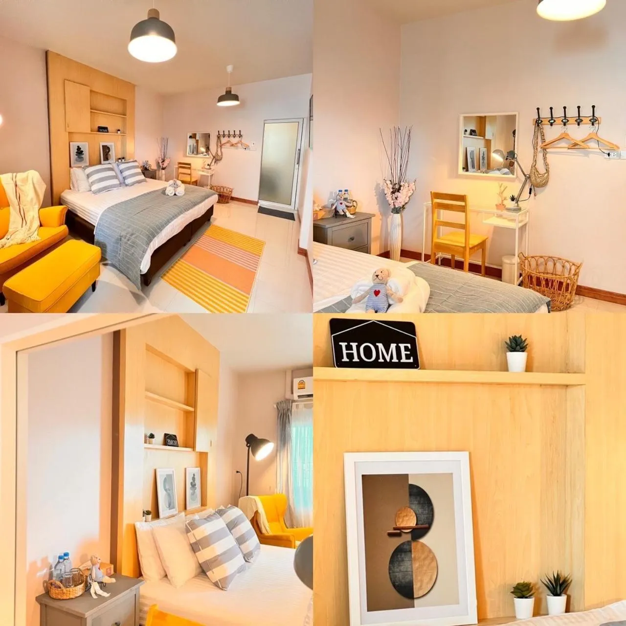 Bed in Por poshtel Kanchanaburi