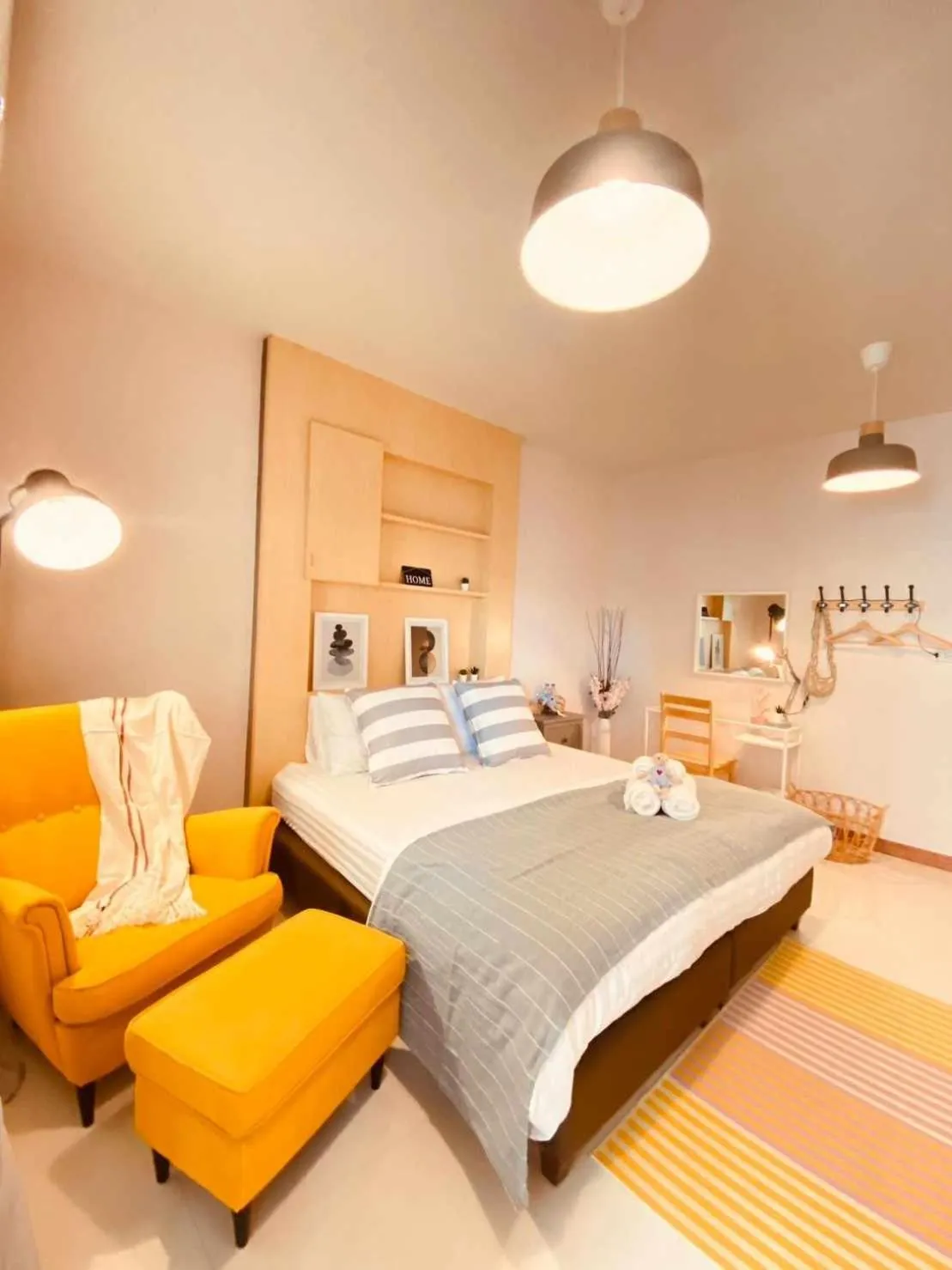 Bed in Por poshtel Kanchanaburi