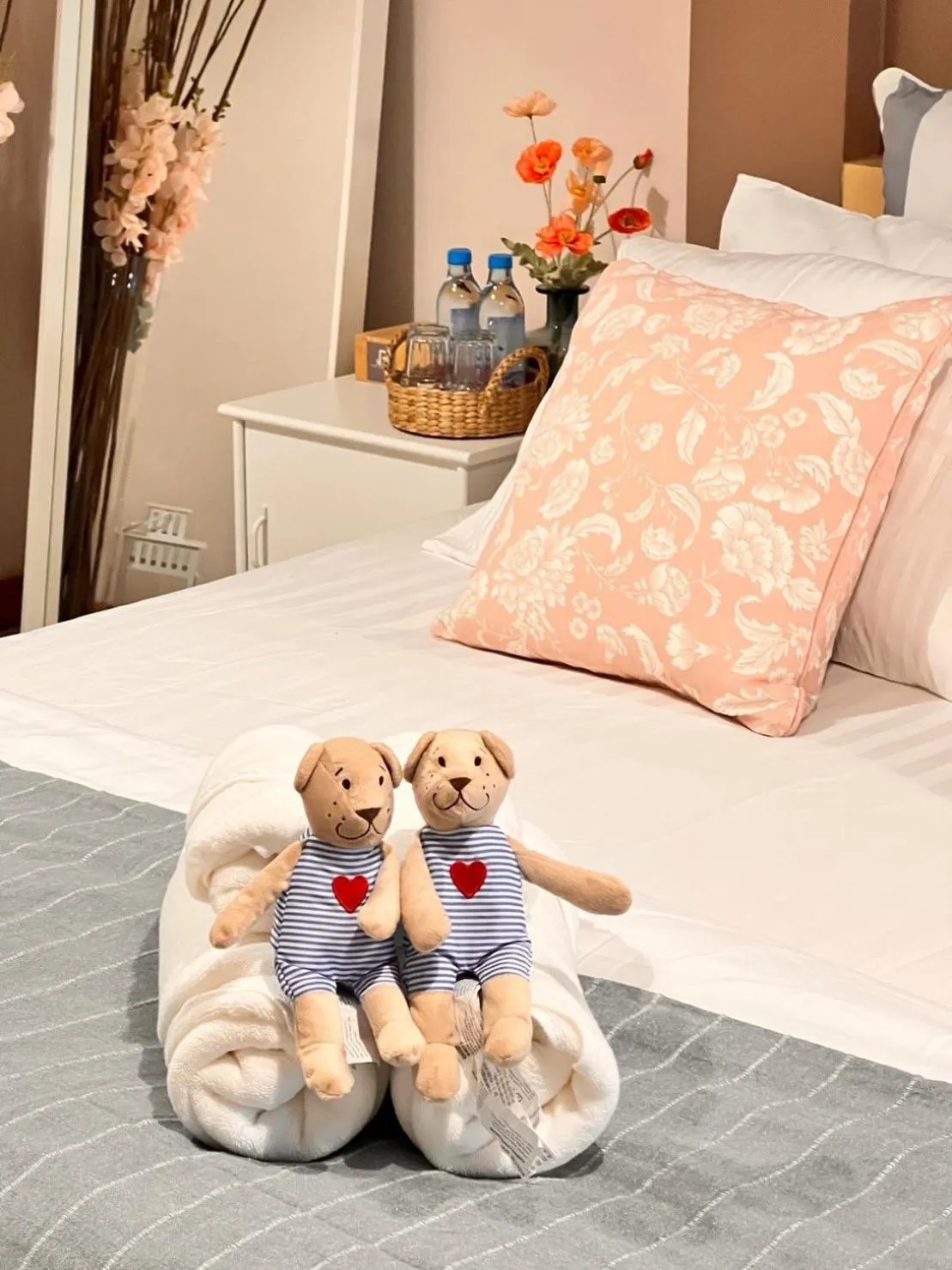 Bed in Por poshtel Kanchanaburi