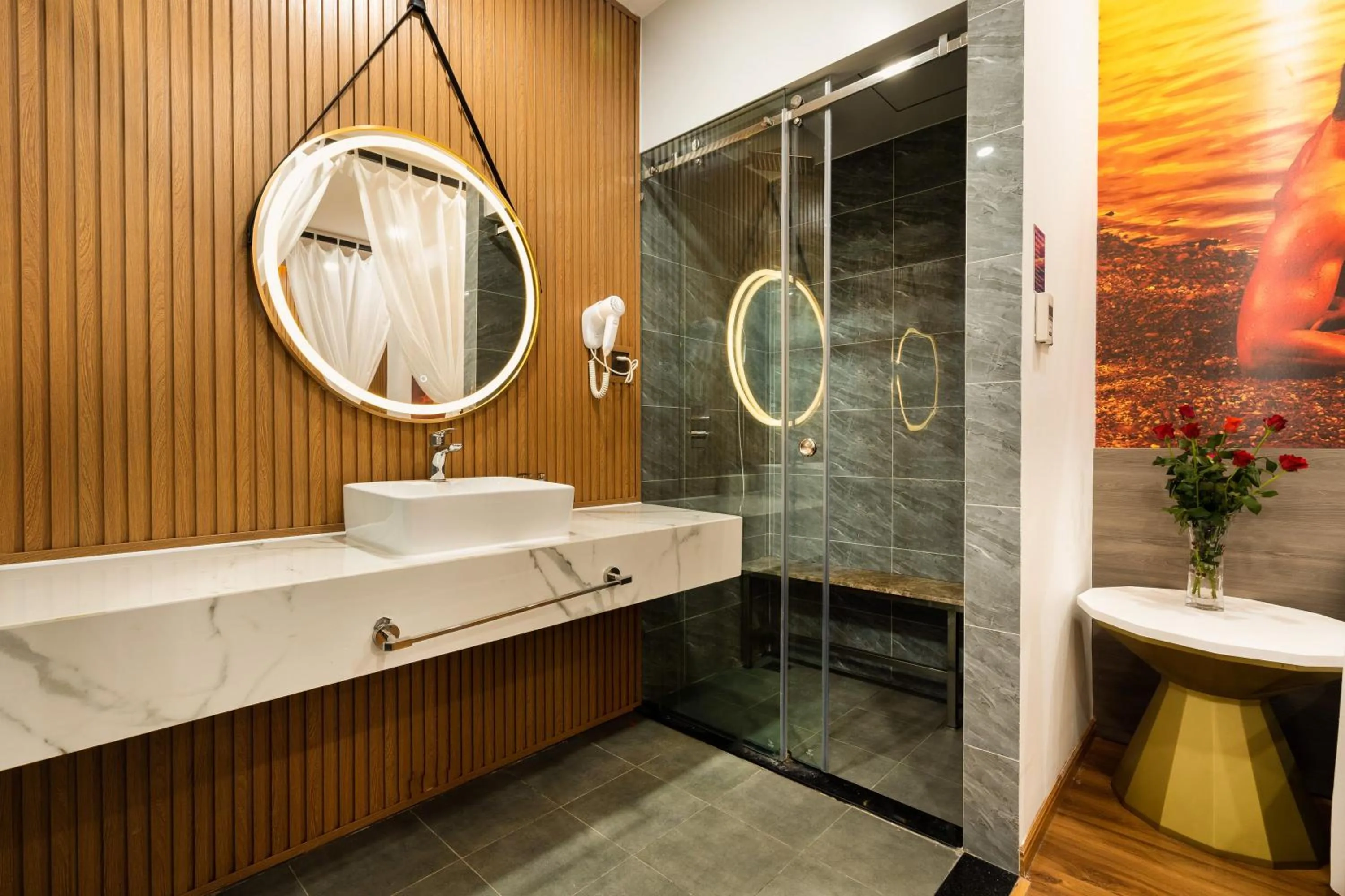 Sauna in MICASA HOTEL