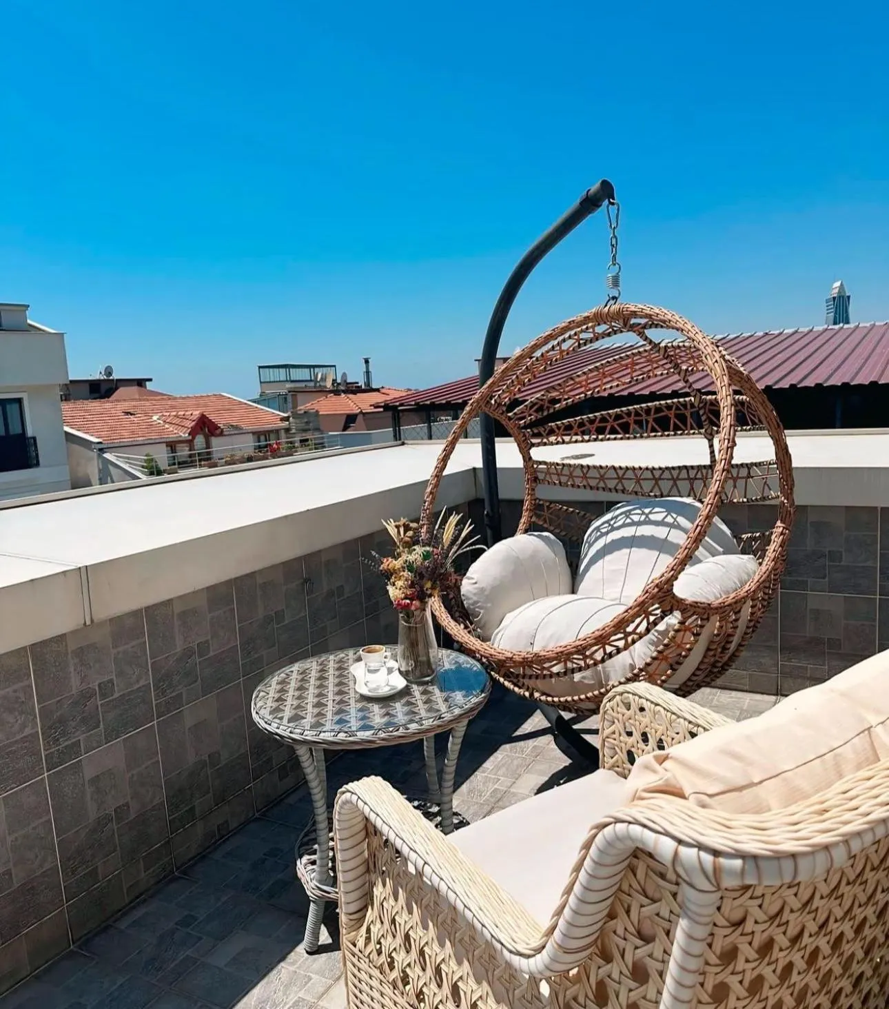 Balcony/Terrace in Monezza Maltepe Rezidans