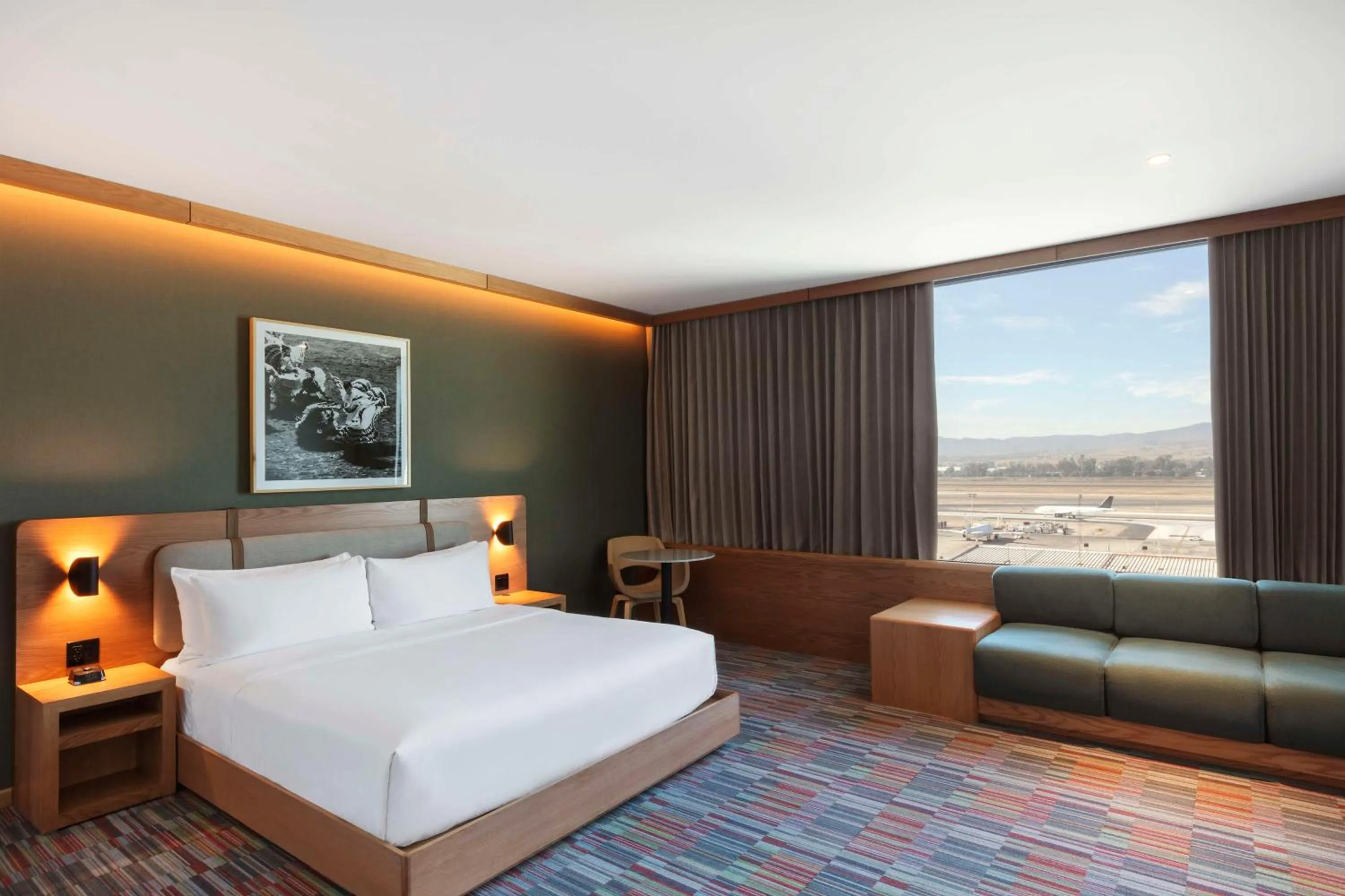 Bed in Hilton Garden Inn Guadalajara Airport