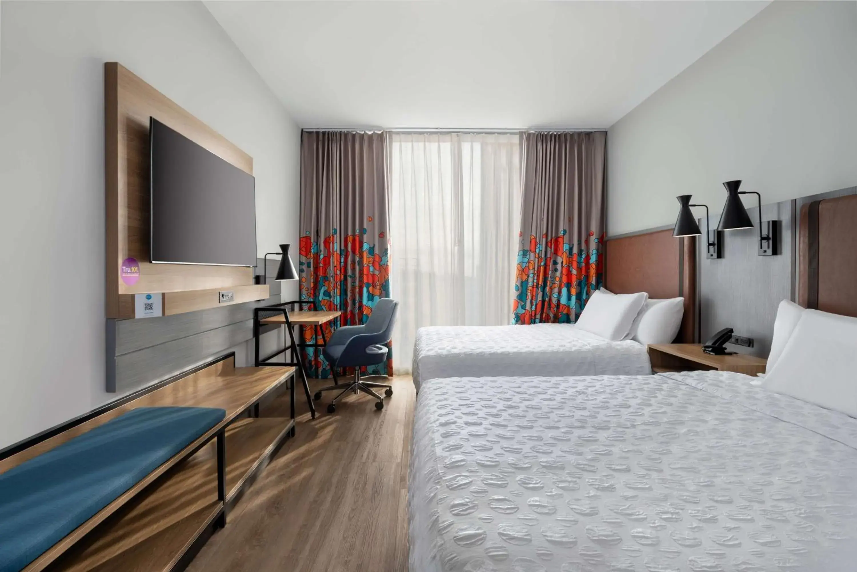 Bedroom, Bed in Tru By Hilton Brooklyn Bedroom, Bed in Tru By Hilton Brooklyn