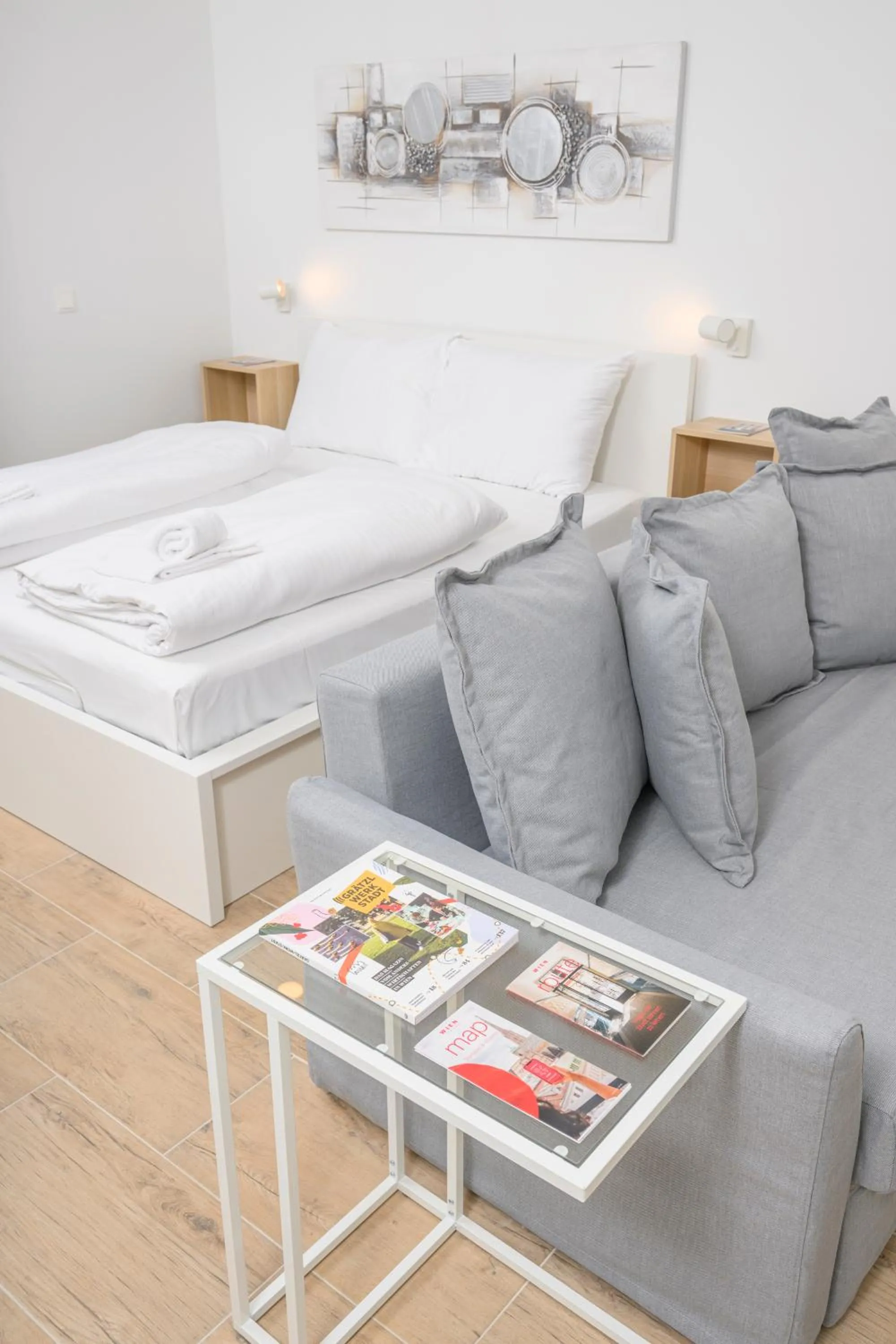Bedroom, Bed in Hideaway Favoriten