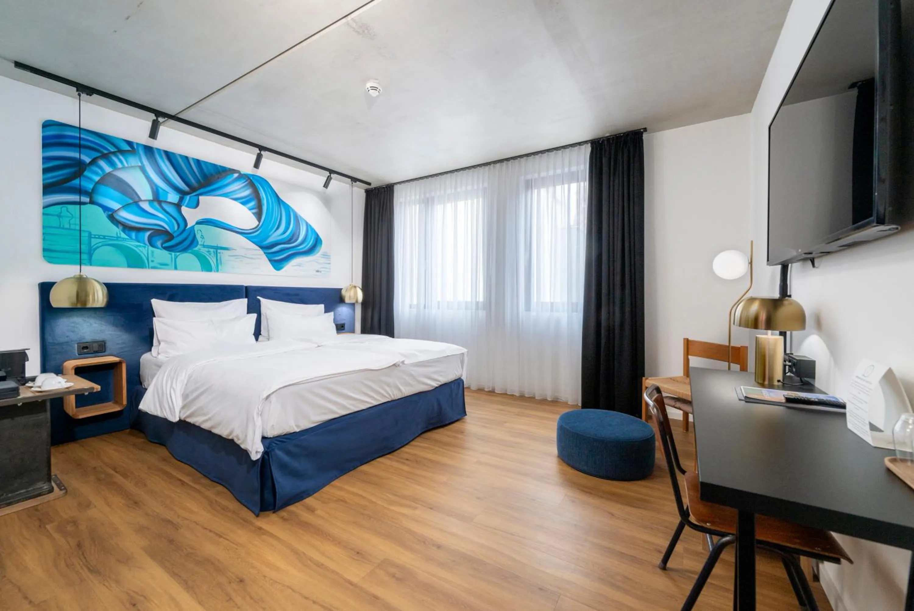 Photo of the whole room, Bed in The Barthels Boutique Hotel