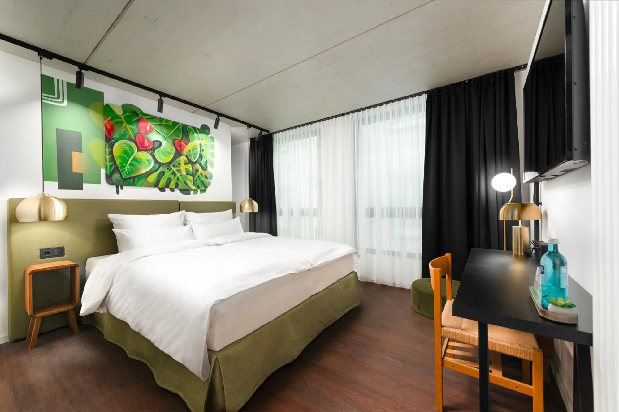 Bed in The Barthels Boutique Hotel