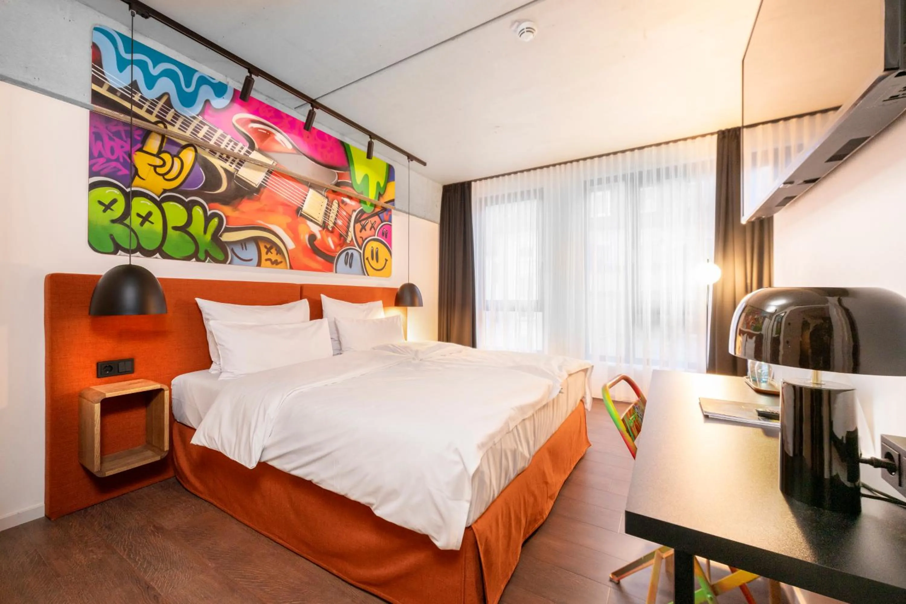 Photo of the whole room, Bed in The Barthels Boutique Hotel